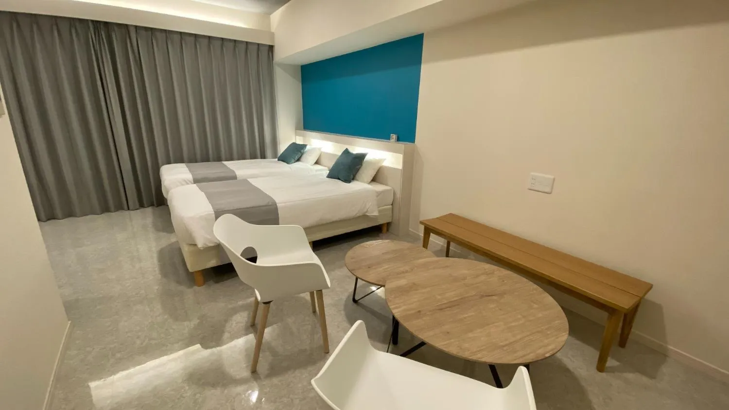 Living room, Bed in Tabinoteitaku Okinawa Naha 2nd