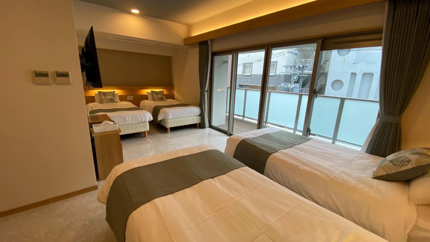 Bed in Tabinoteitaku Okinawa Naha 2nd