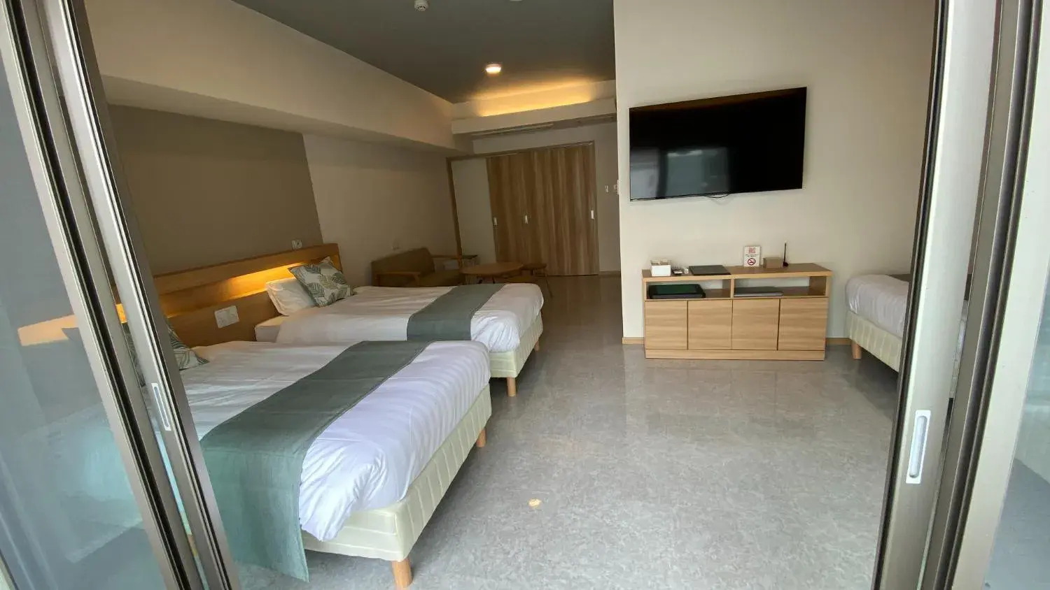 Bed in Tabinoteitaku Okinawa Naha 2nd Bed in Tabinoteitaku Okinawa Naha 2nd
