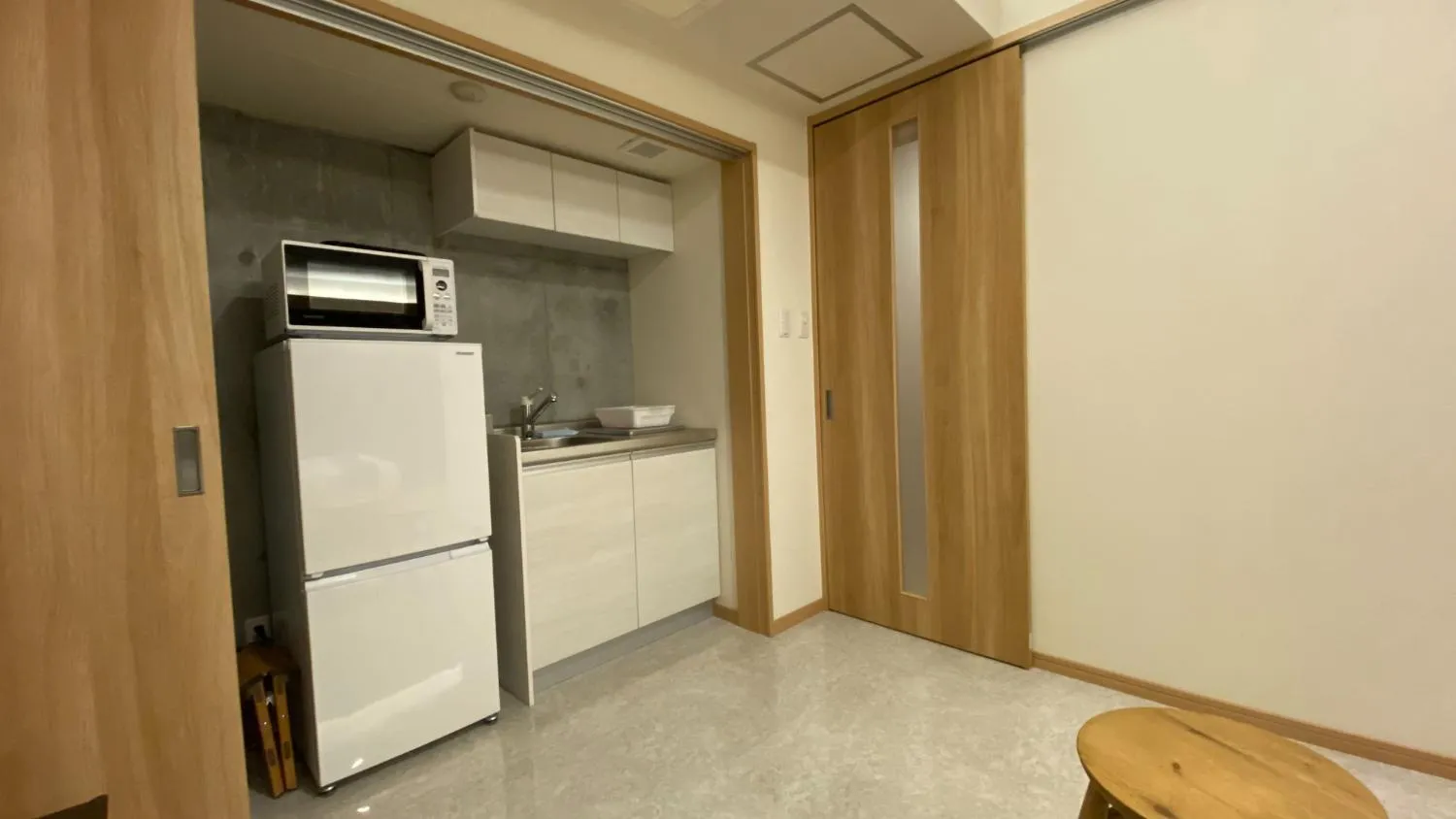 Kitchen or kitchenette in Tabinoteitaku Okinawa Naha 2nd