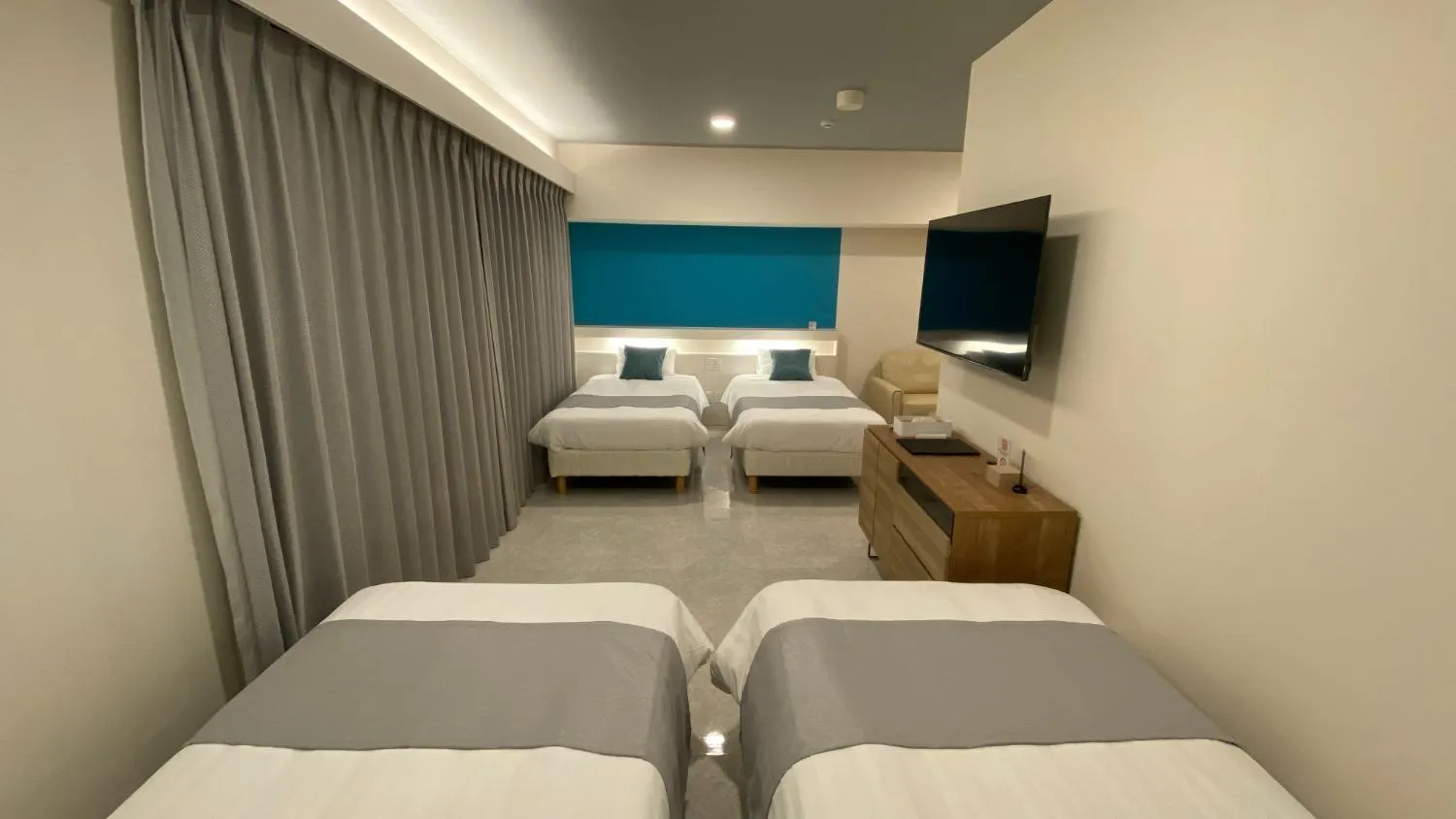 Bed in Tabinoteitaku Okinawa Naha 2nd