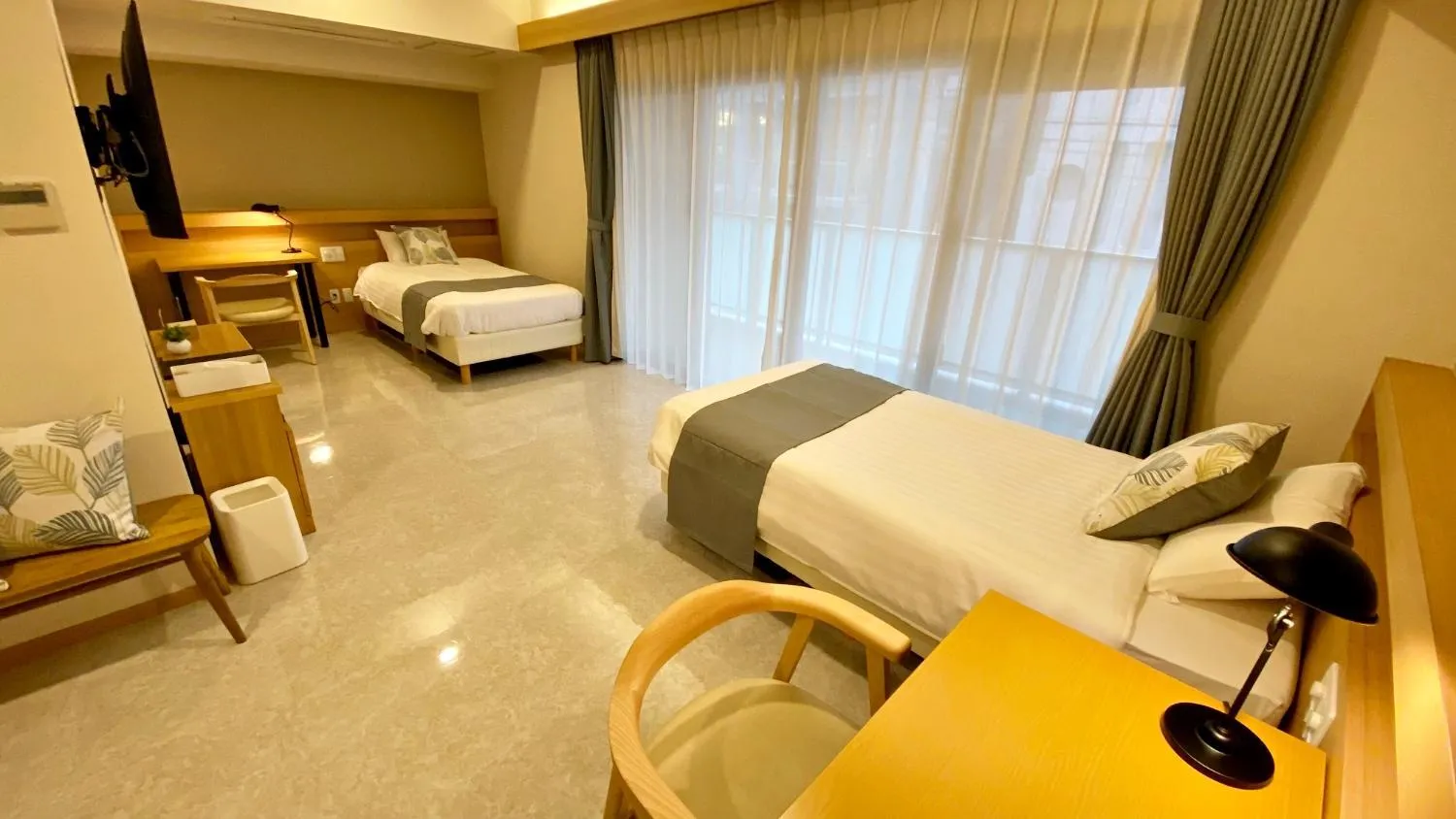 Bed in Tabinoteitaku Okinawa Naha 2nd