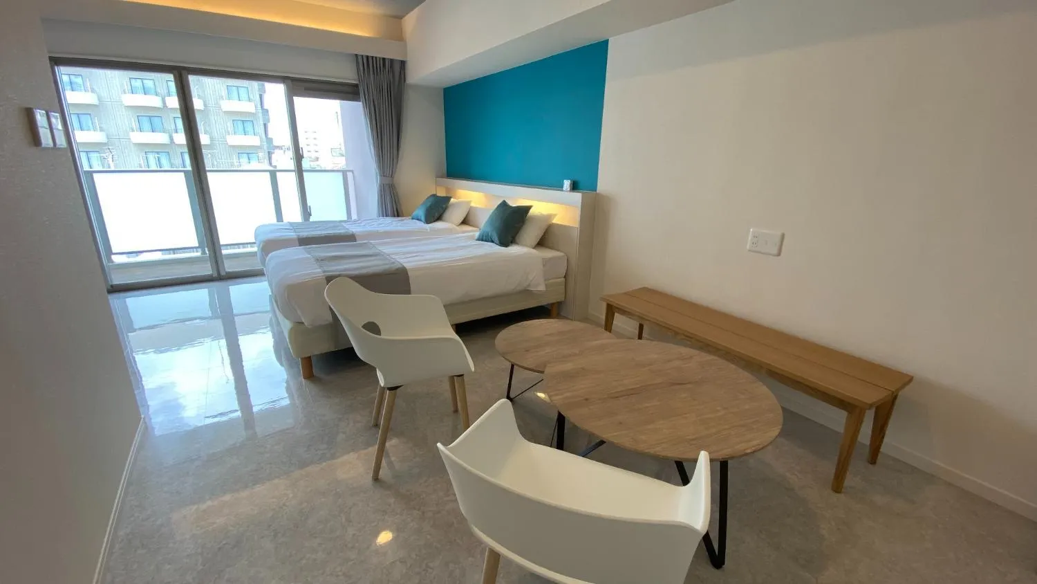 Bed in Tabinoteitaku Okinawa Naha 2nd