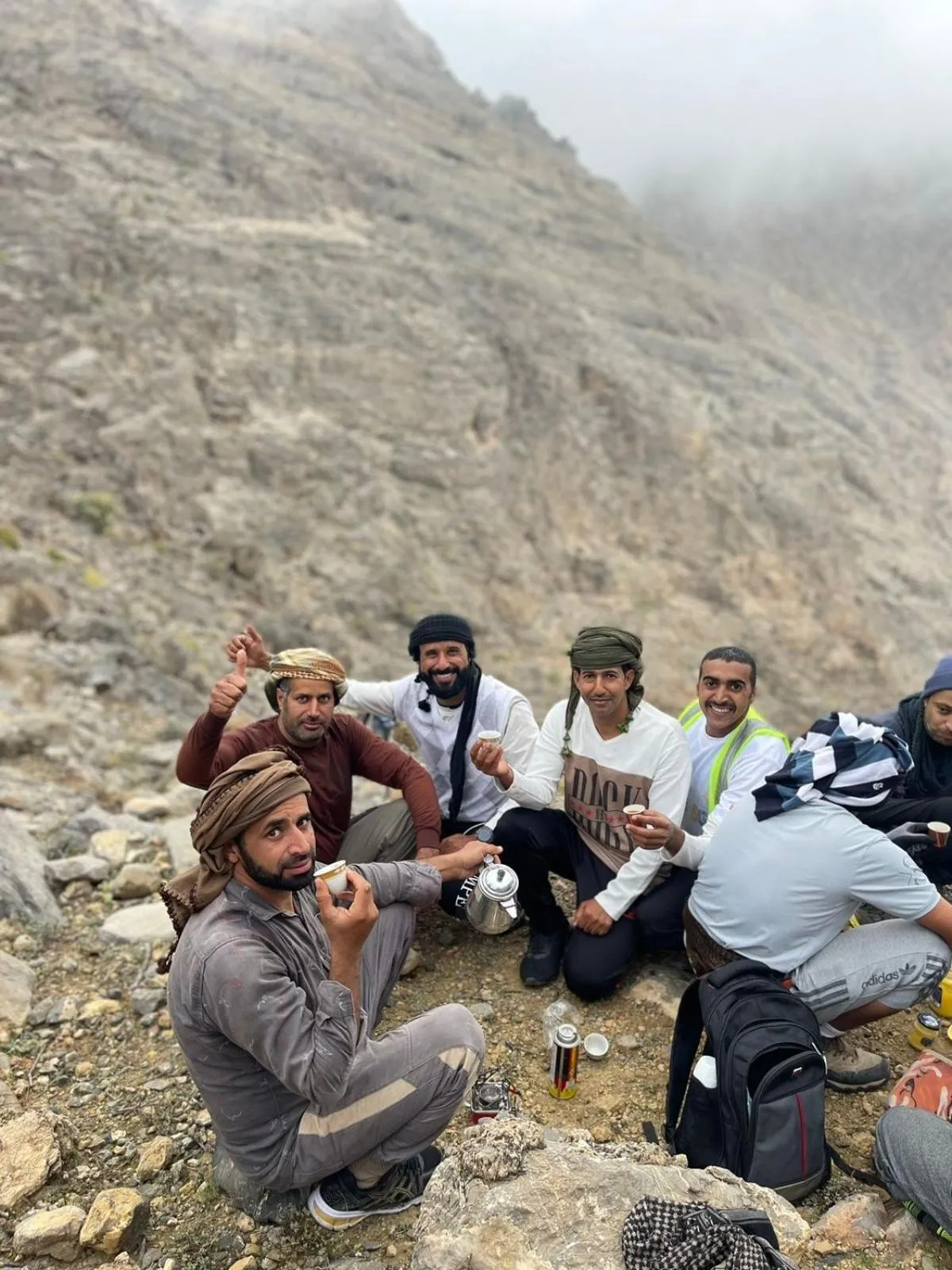 Hiking in Cloudy Cloud Farm Resort