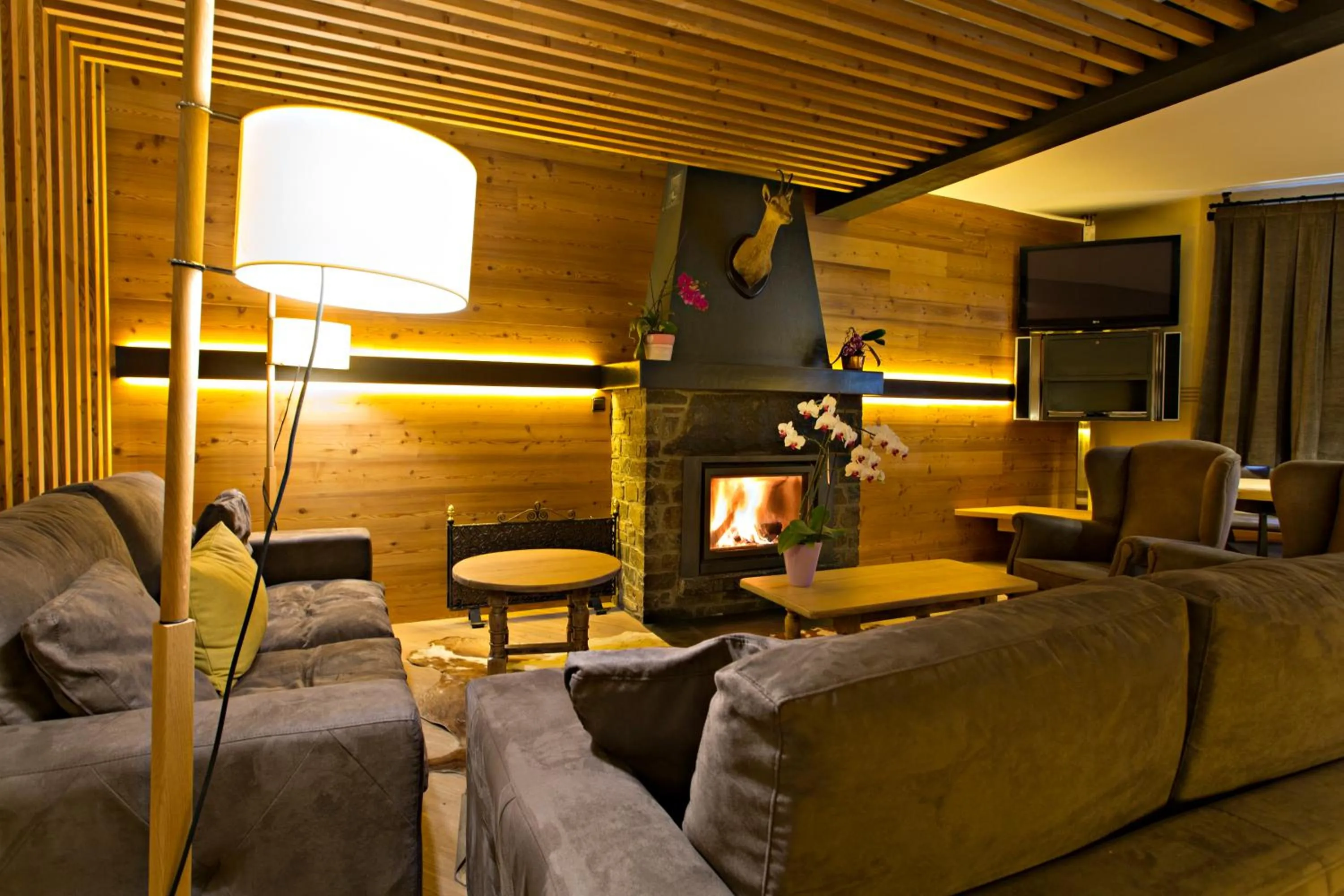 Living room in Hotel La Coma