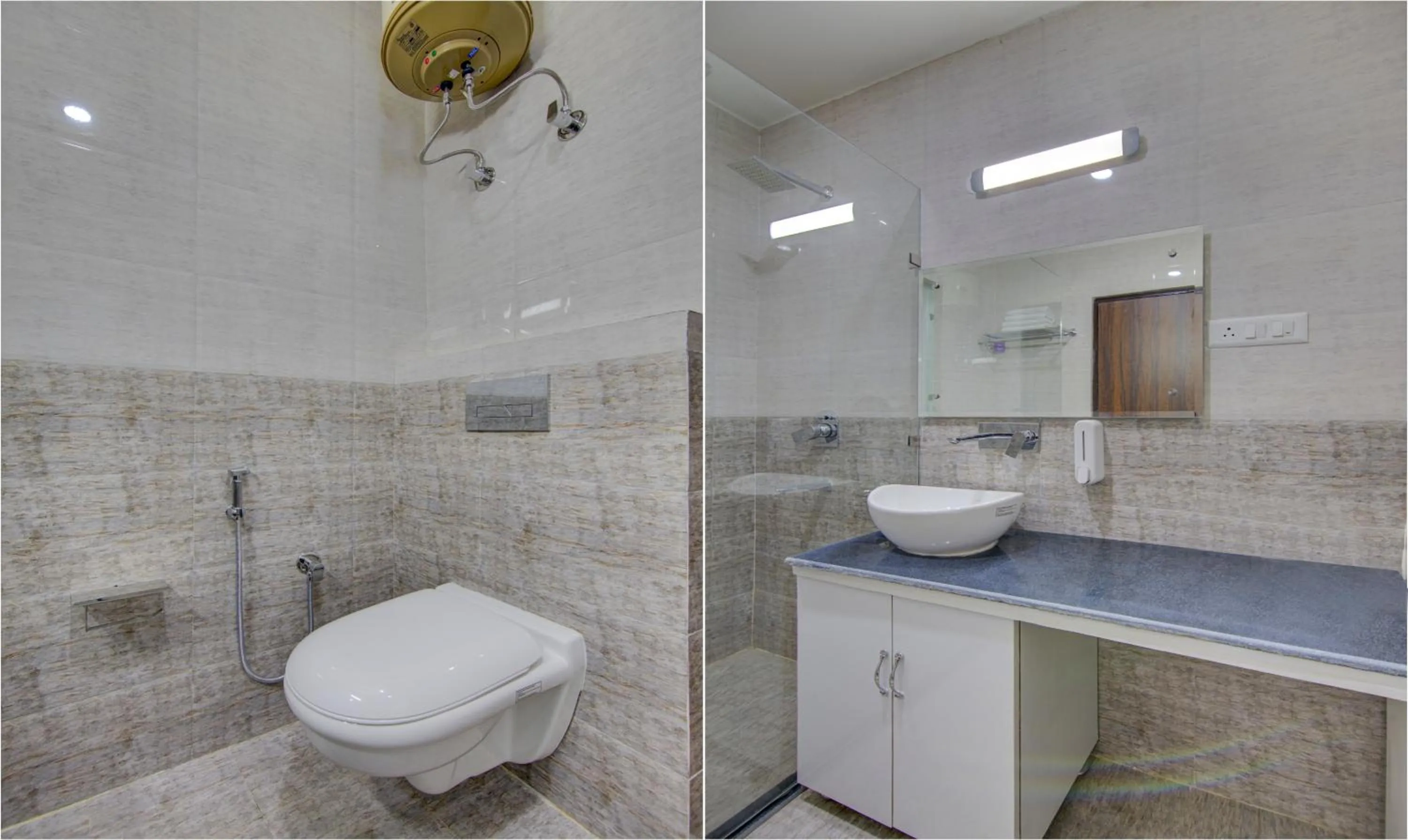 Toilet in Treebo Down Town, Dalhousie