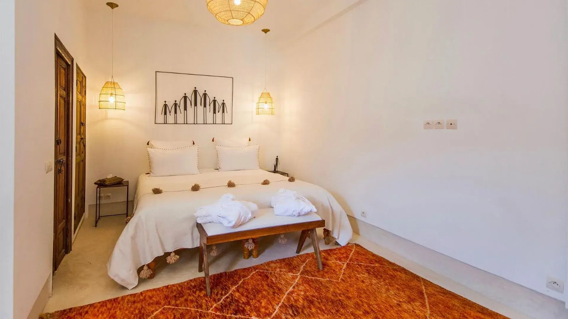 Bedroom, Bed in RIAD 48 & SPA Bedroom, Bed in RIAD 48 & SPA