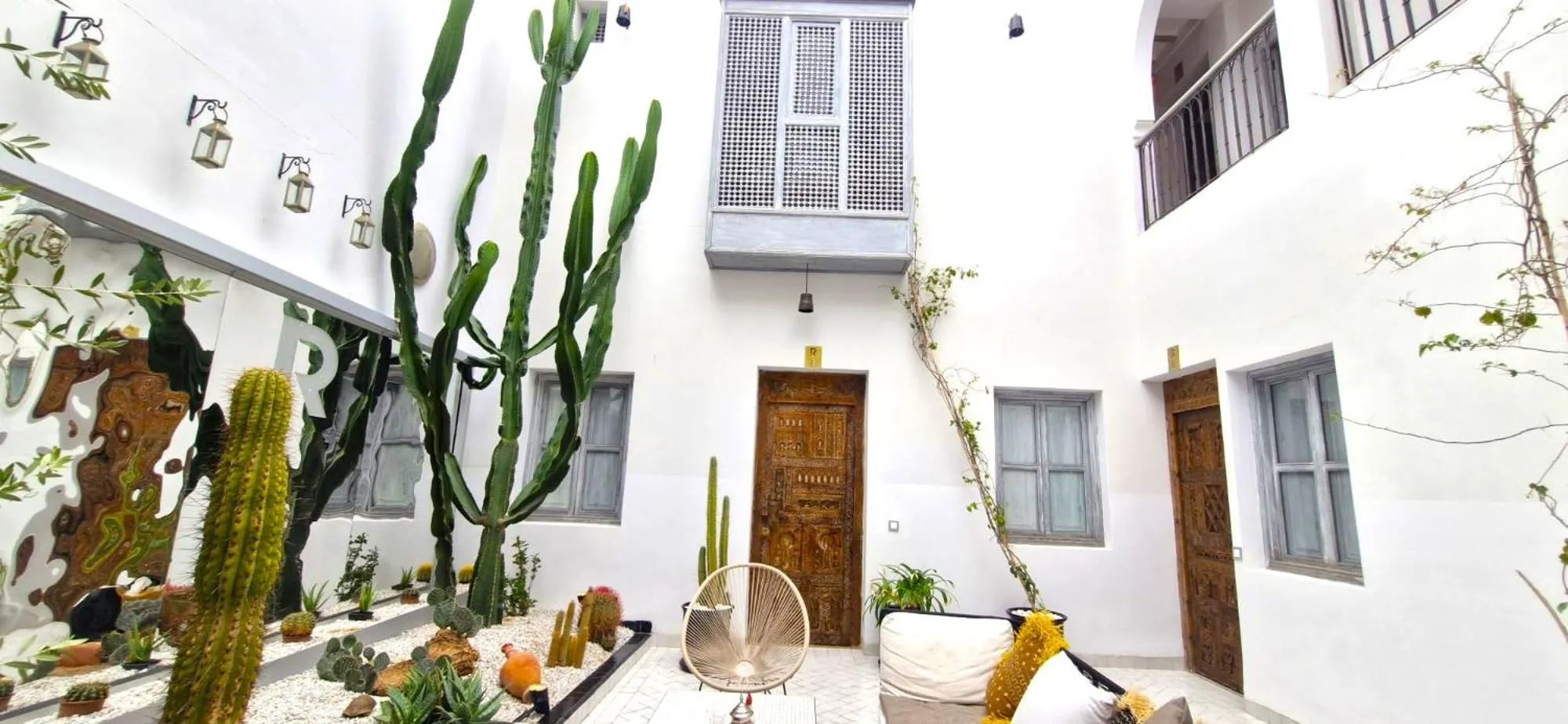 Patio in RIAD 48 & SPA