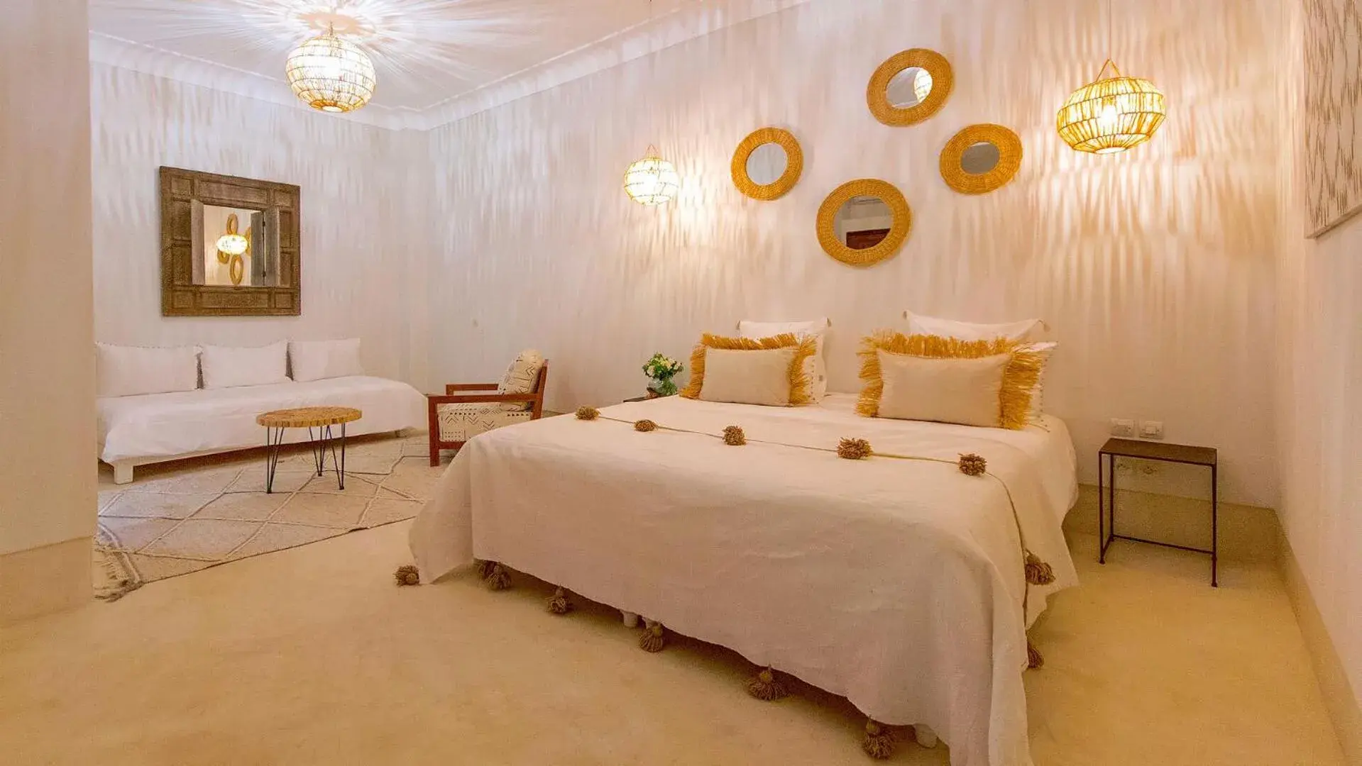 Triple Room with Private Bathroom - single occupancy in RIAD 48 & SPA Triple Room with Private Bathroom - single occupancy in RIAD 48 & SPA