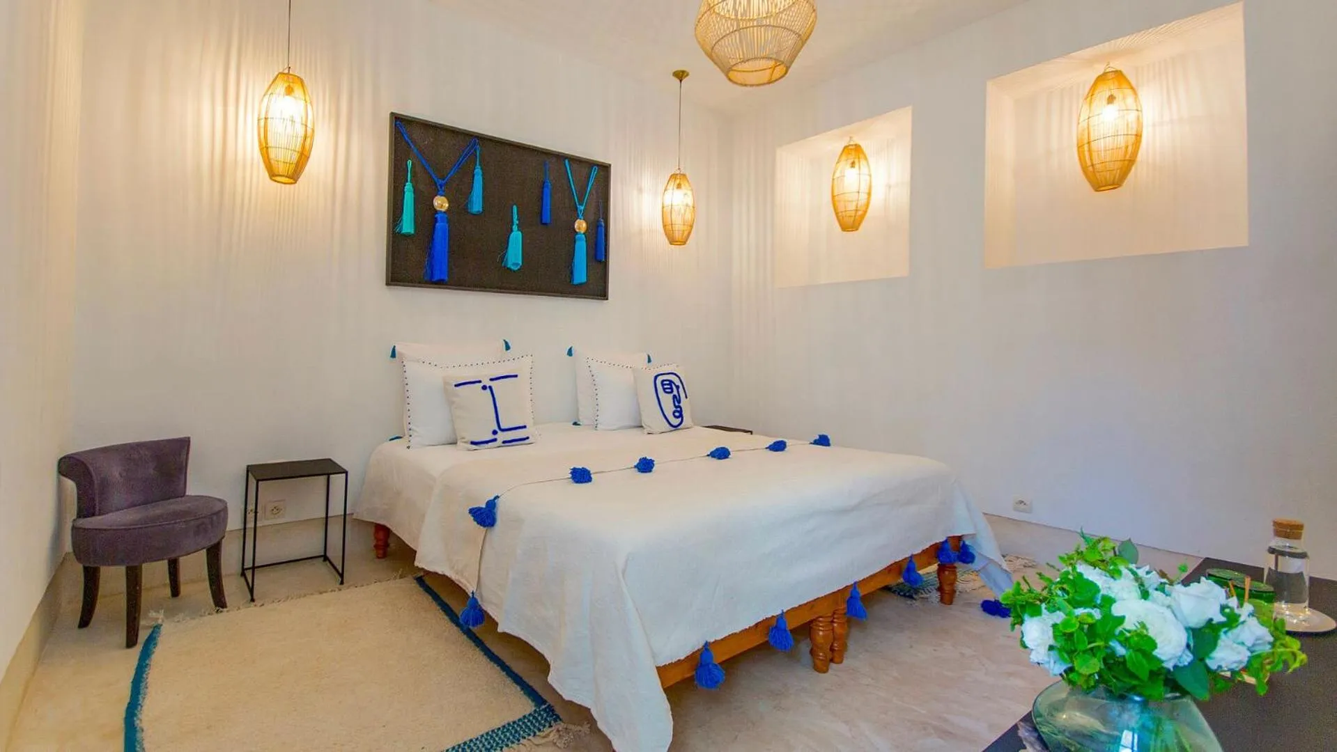 Bedroom in RIAD 48 & SPA