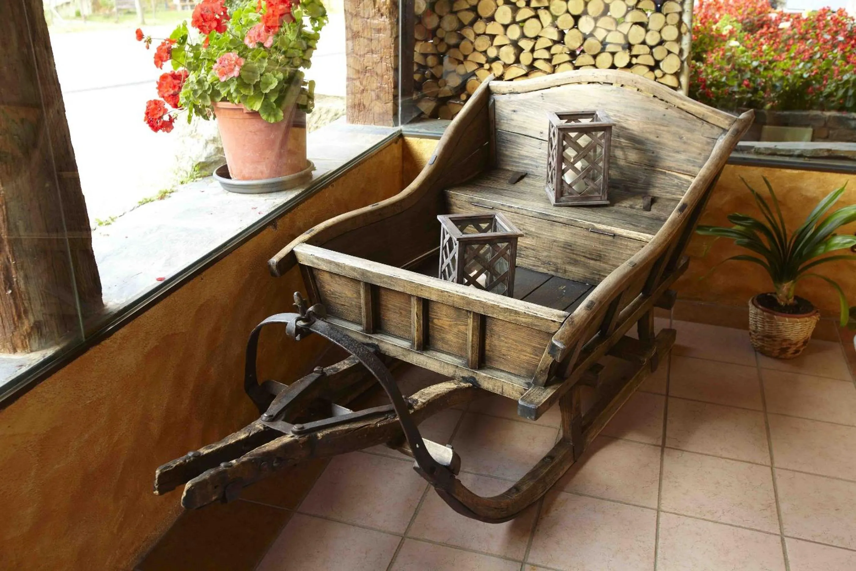 Decorative detail in Hotel Calitxo