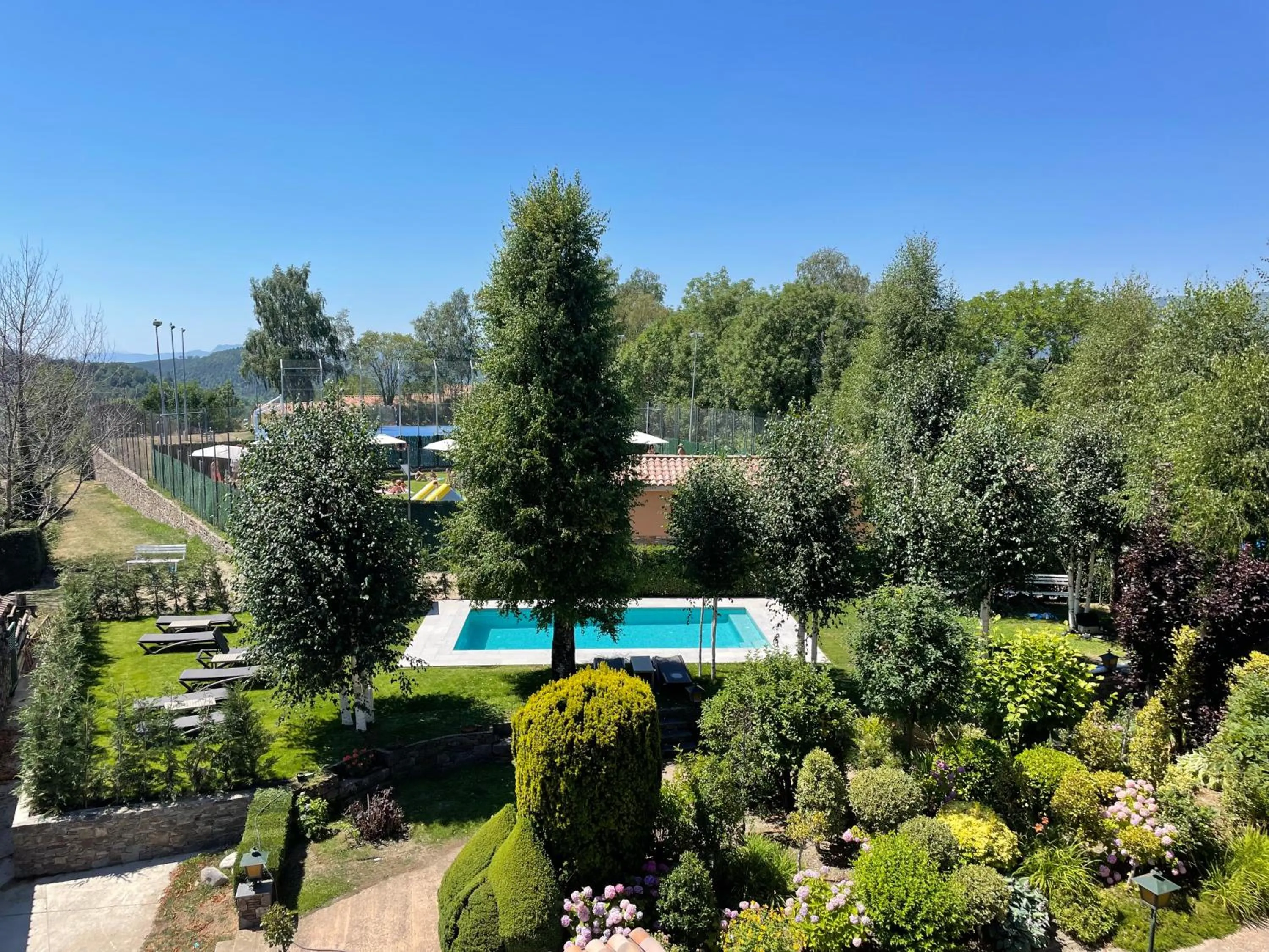 Swimming pool in Hotel Calitxo