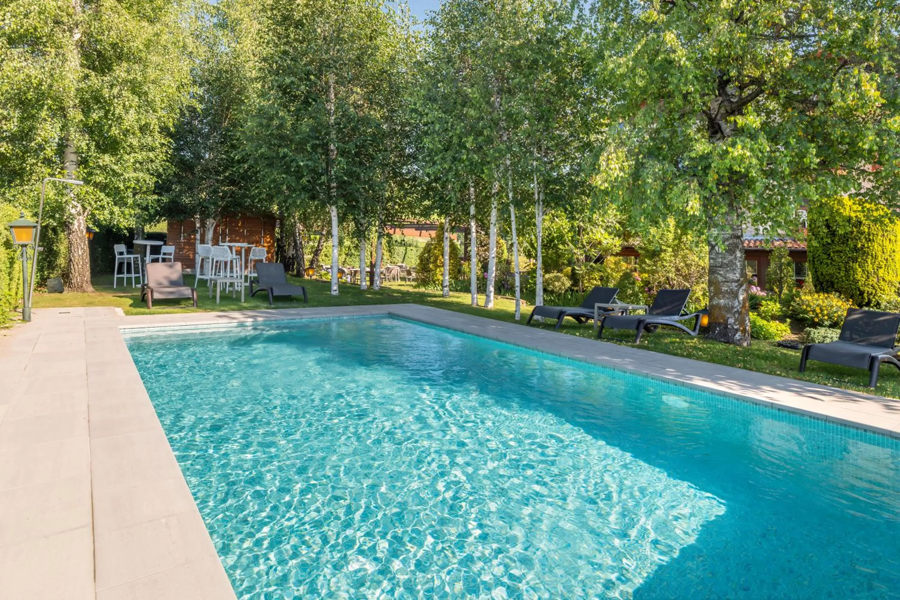 Swimming pool in Hotel Calitxo