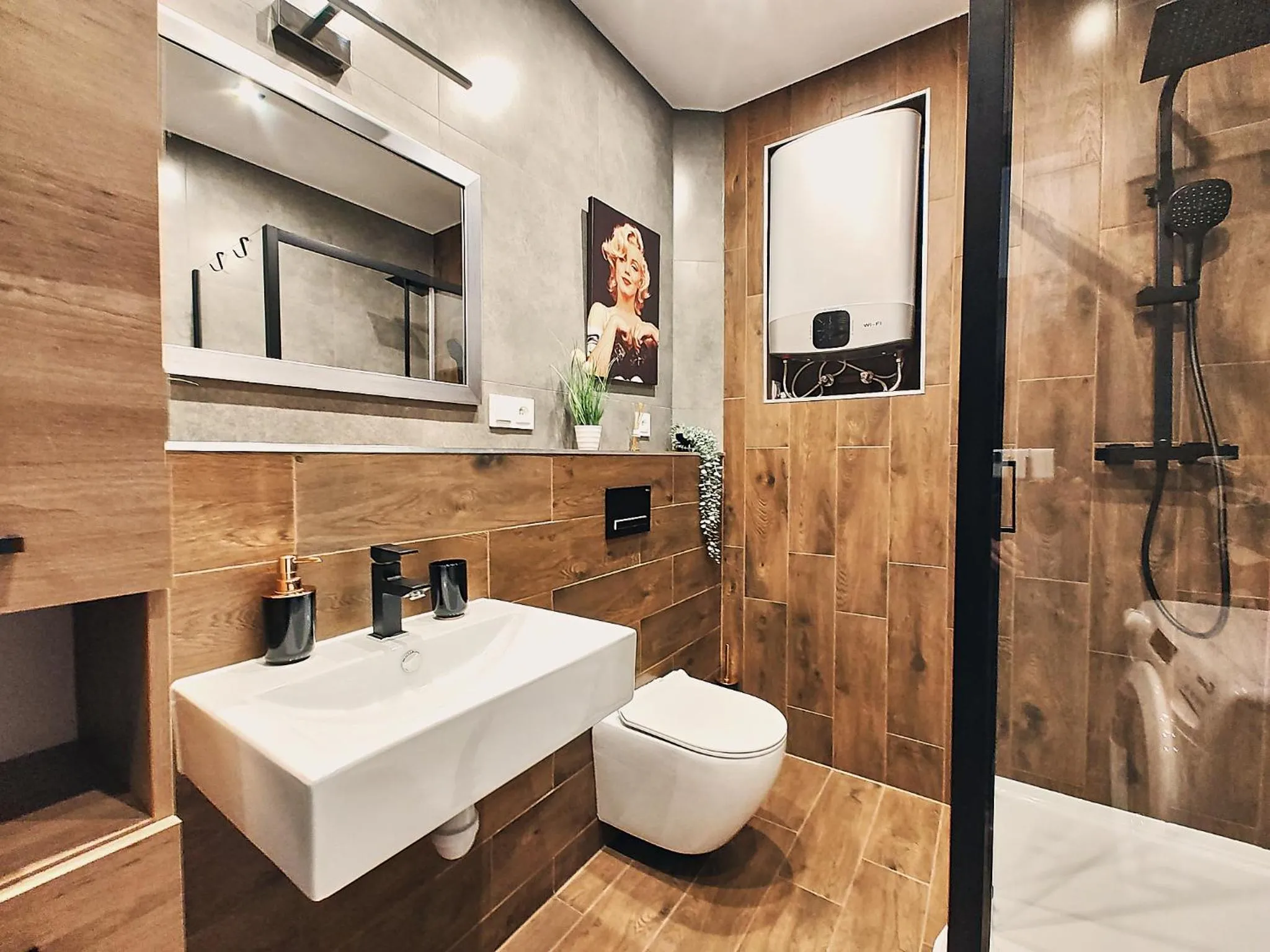 Bathroom in Apartament Świerkowy