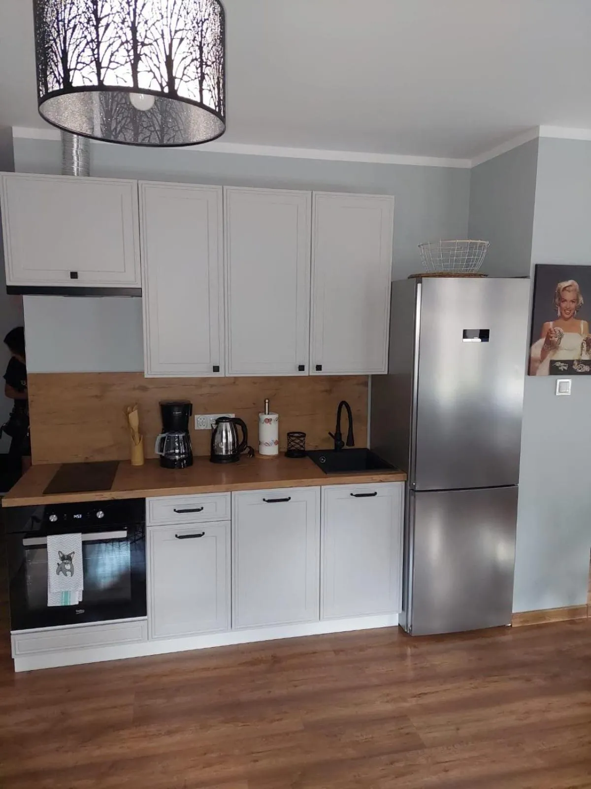 Kitchen or kitchenette in Apartament Świerkowy