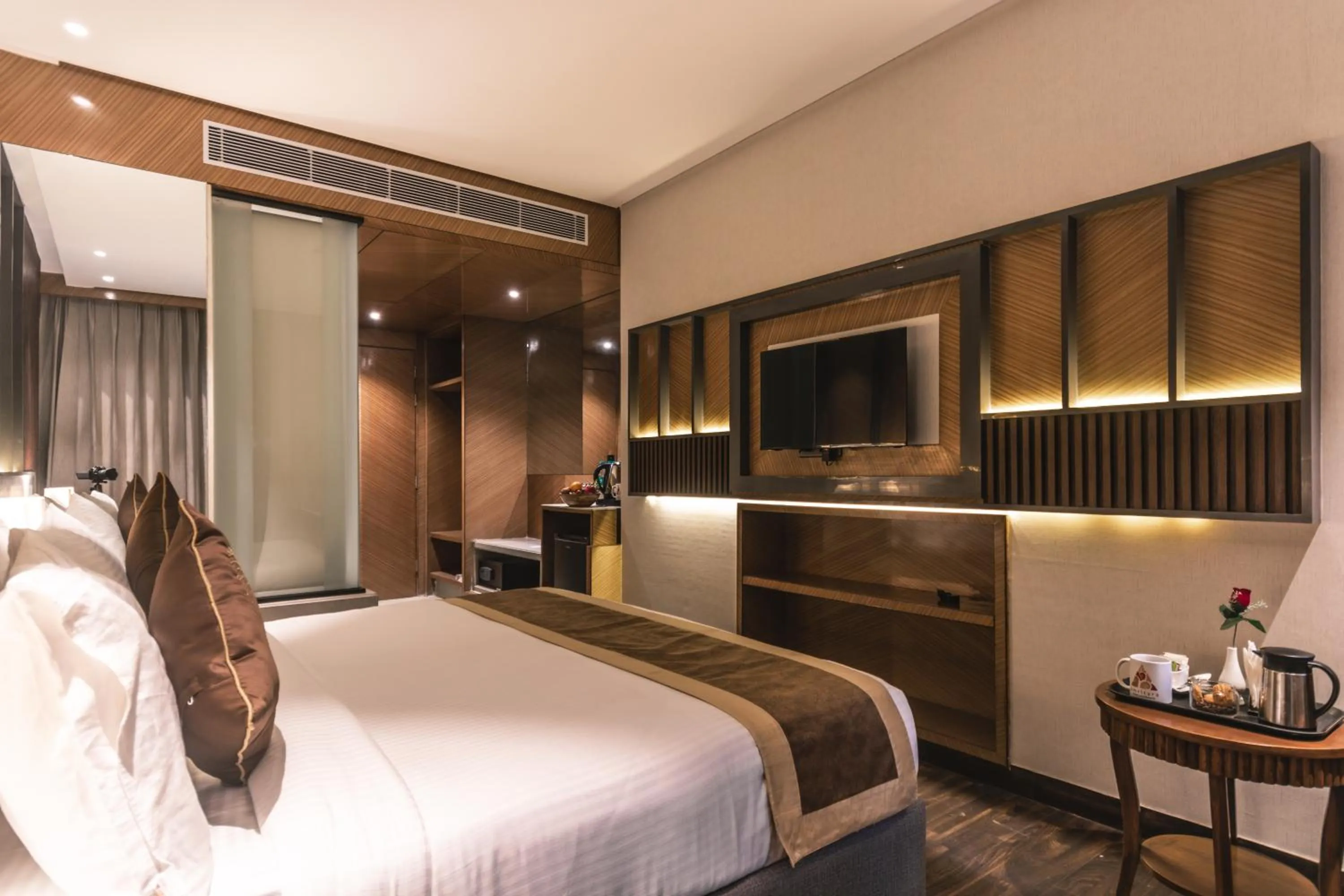 Bed in Amritara Kirpa, Amritsar