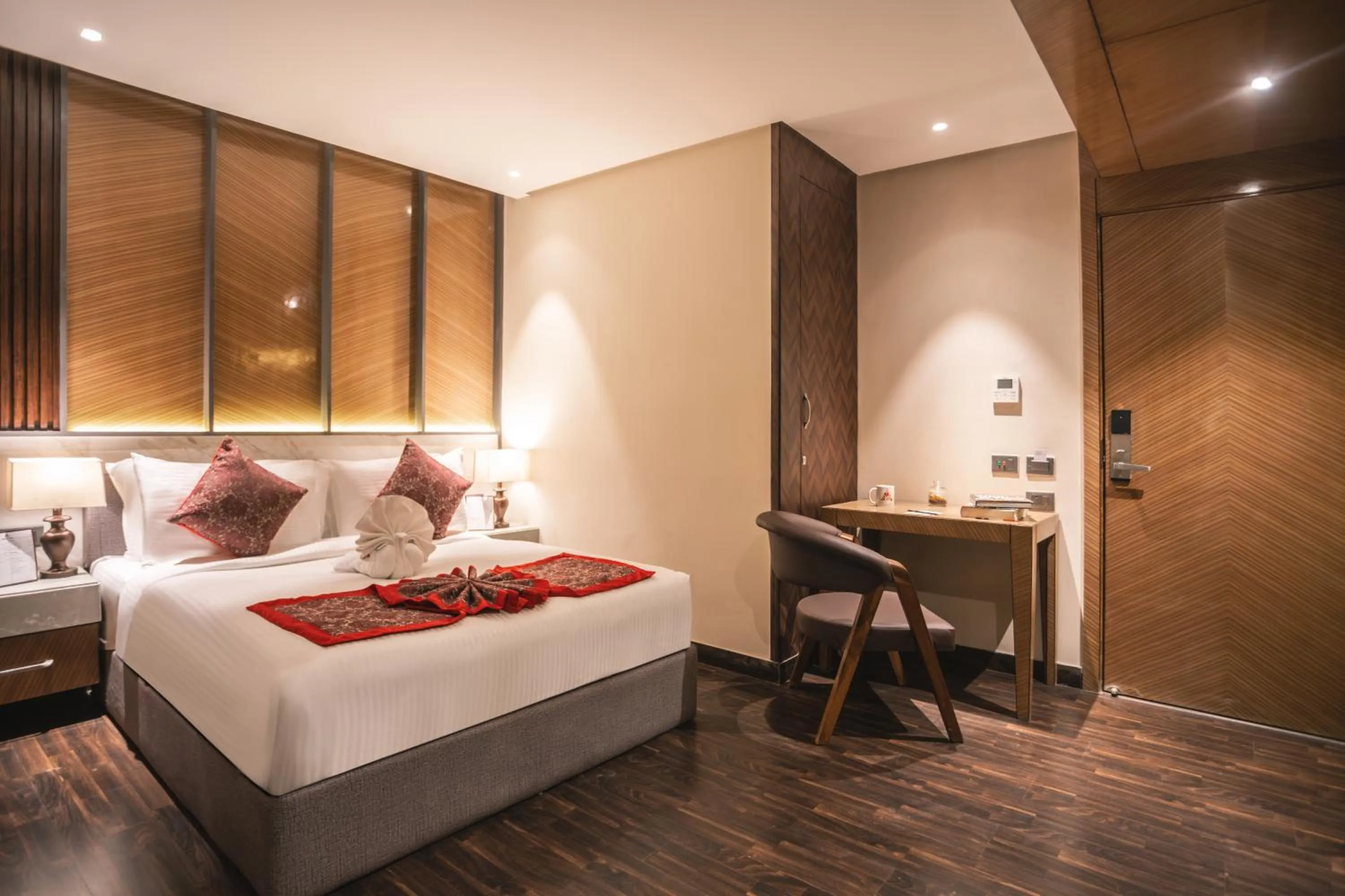 Bed in Amritara Kirpa, Amritsar