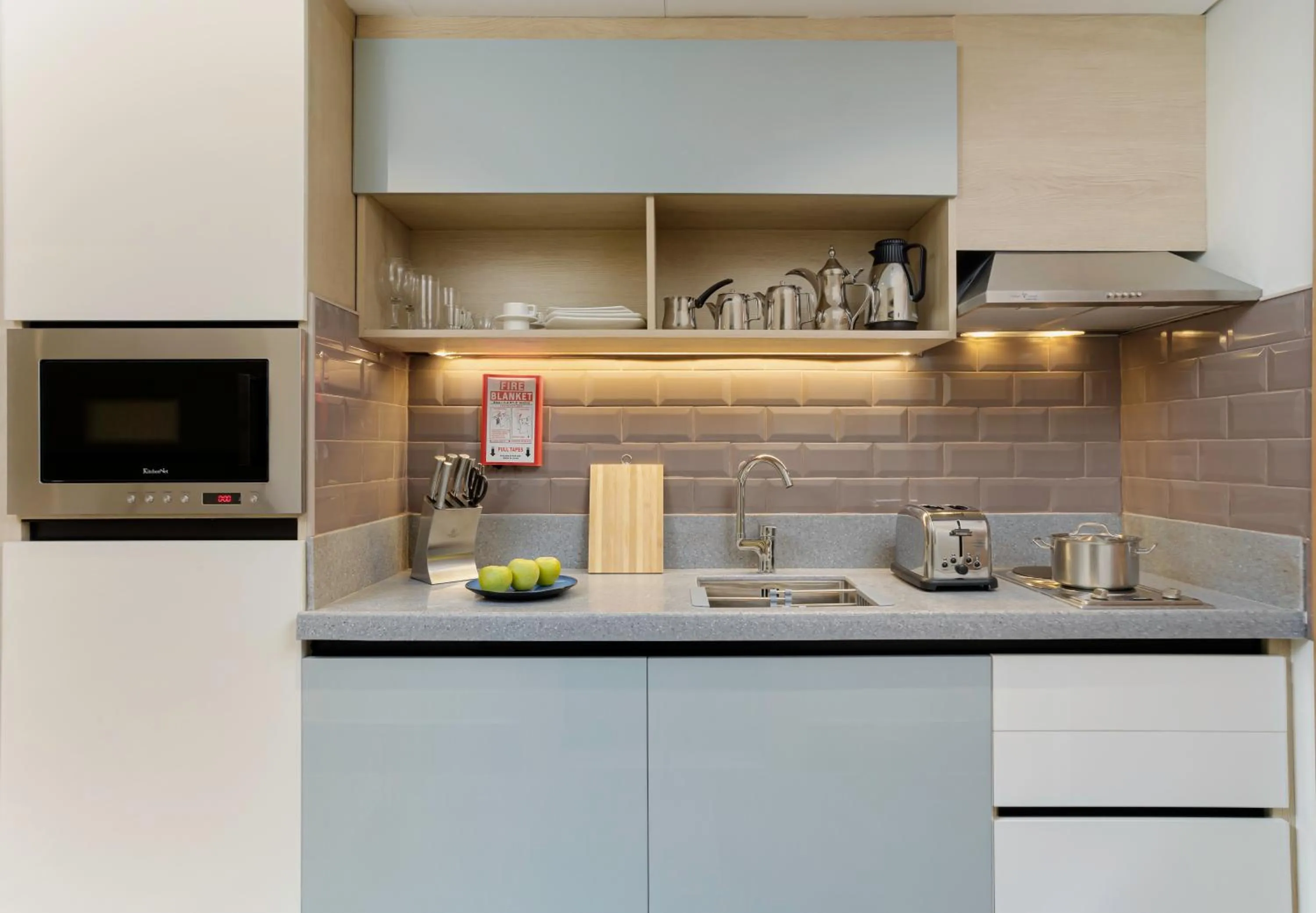 Kitchen or kitchenette in Ewaa Express Hotel - Al Shati