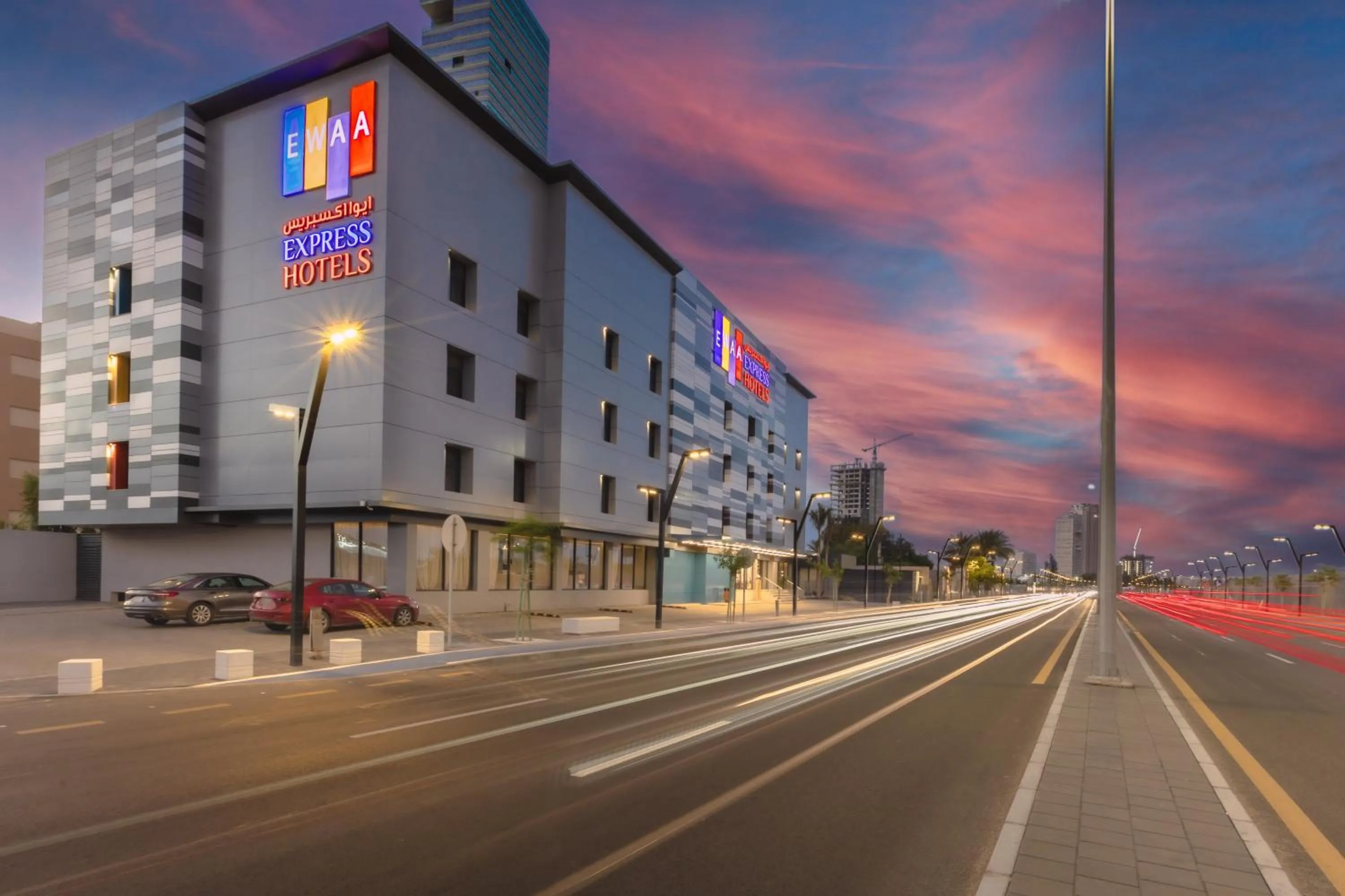 Property building in Ewaa Express Hotel - Al Shati