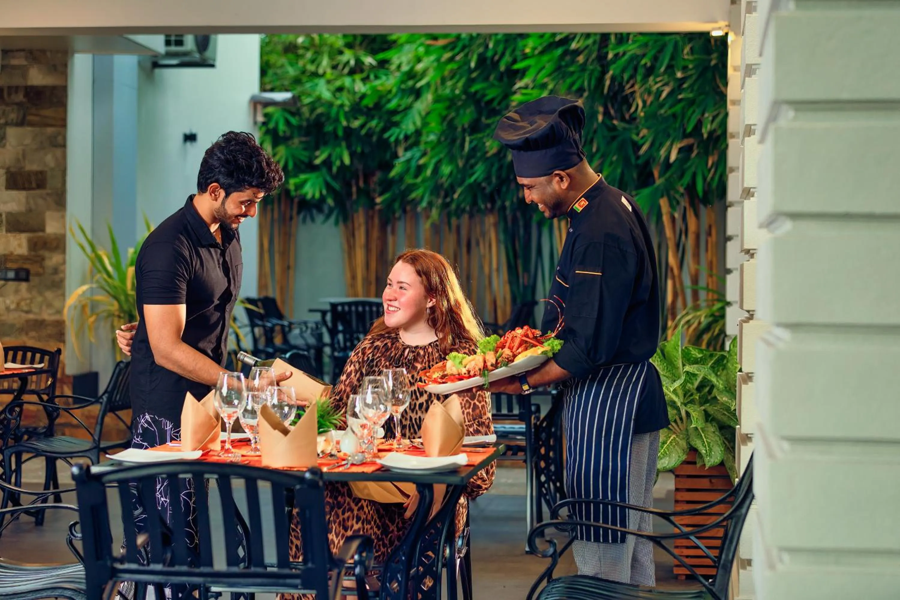 Lunch in The Palace by Ocean