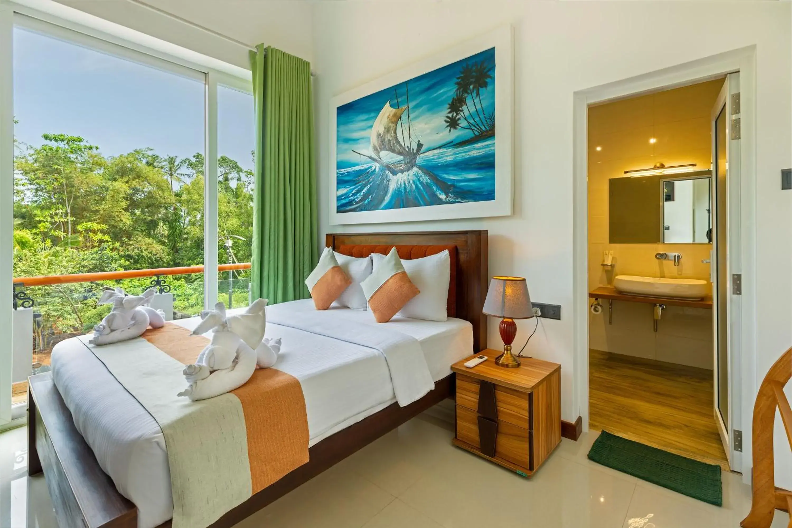 Deluxe Double Room with Balcony in The Palace by Ocean Deluxe Double Room with Balcony in The Palace by Ocean