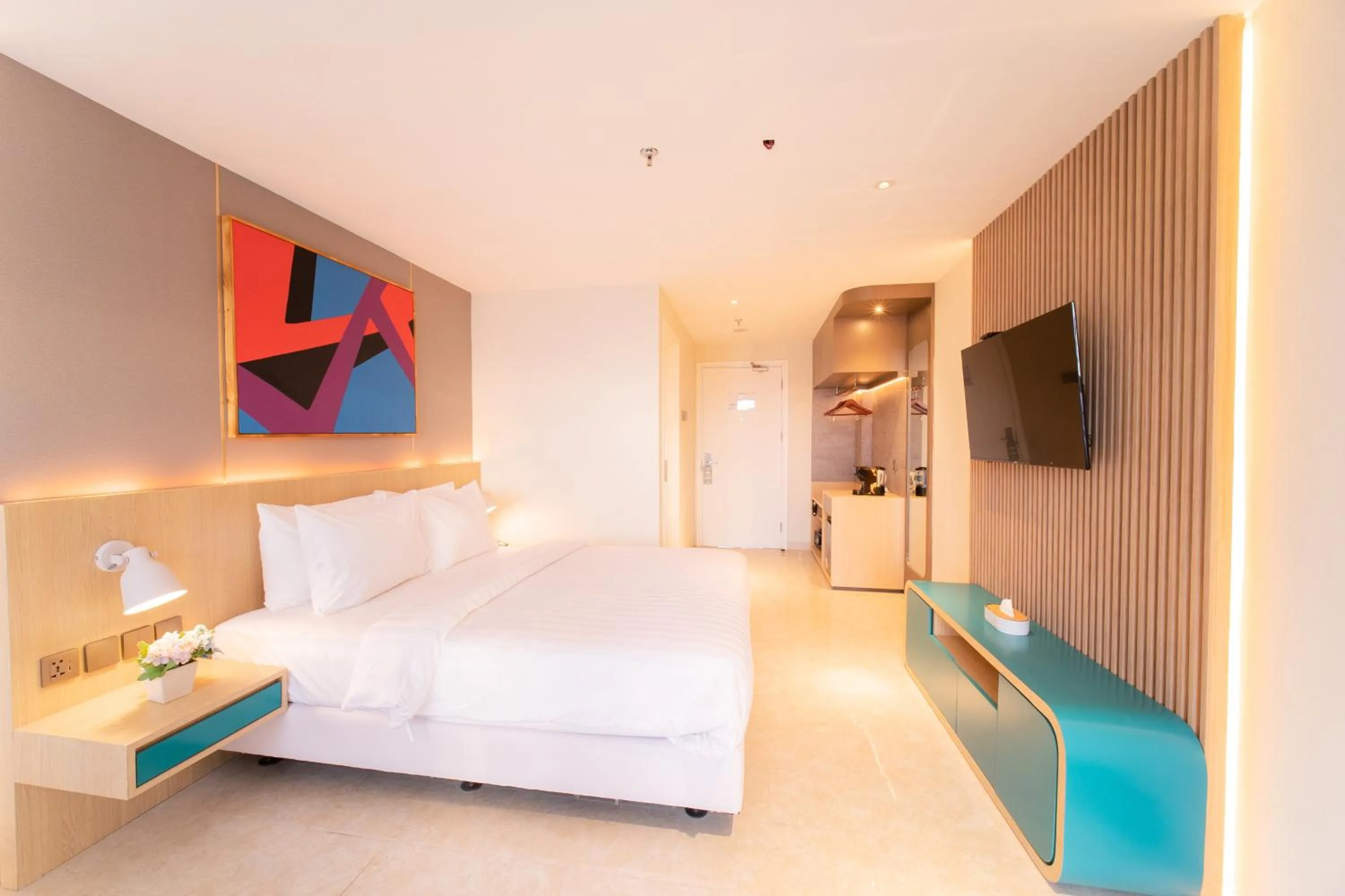 Bedroom, Bed in Pentacity Hotel Balikpapan