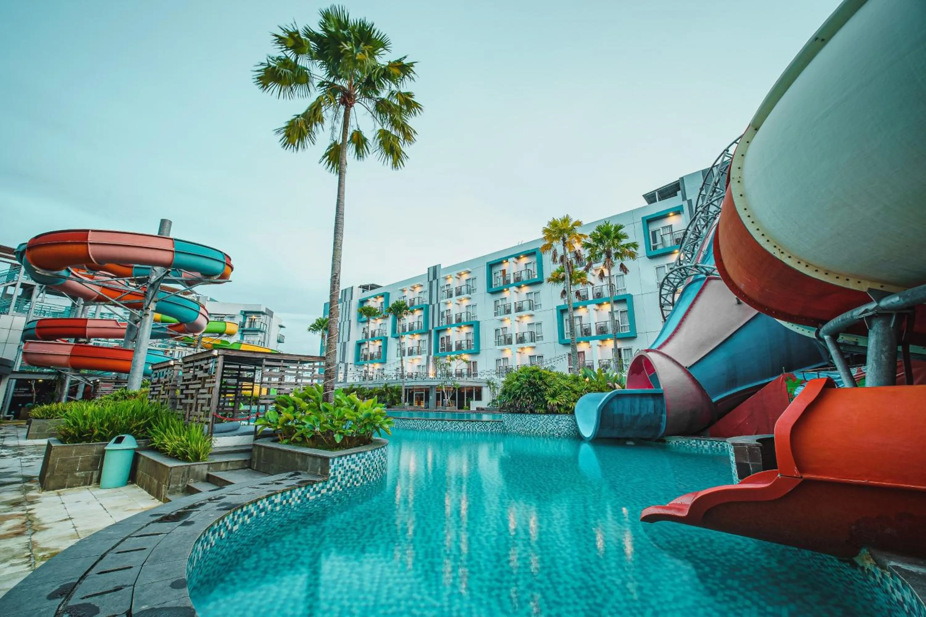 Aqua park in Pentacity Hotel Balikpapan