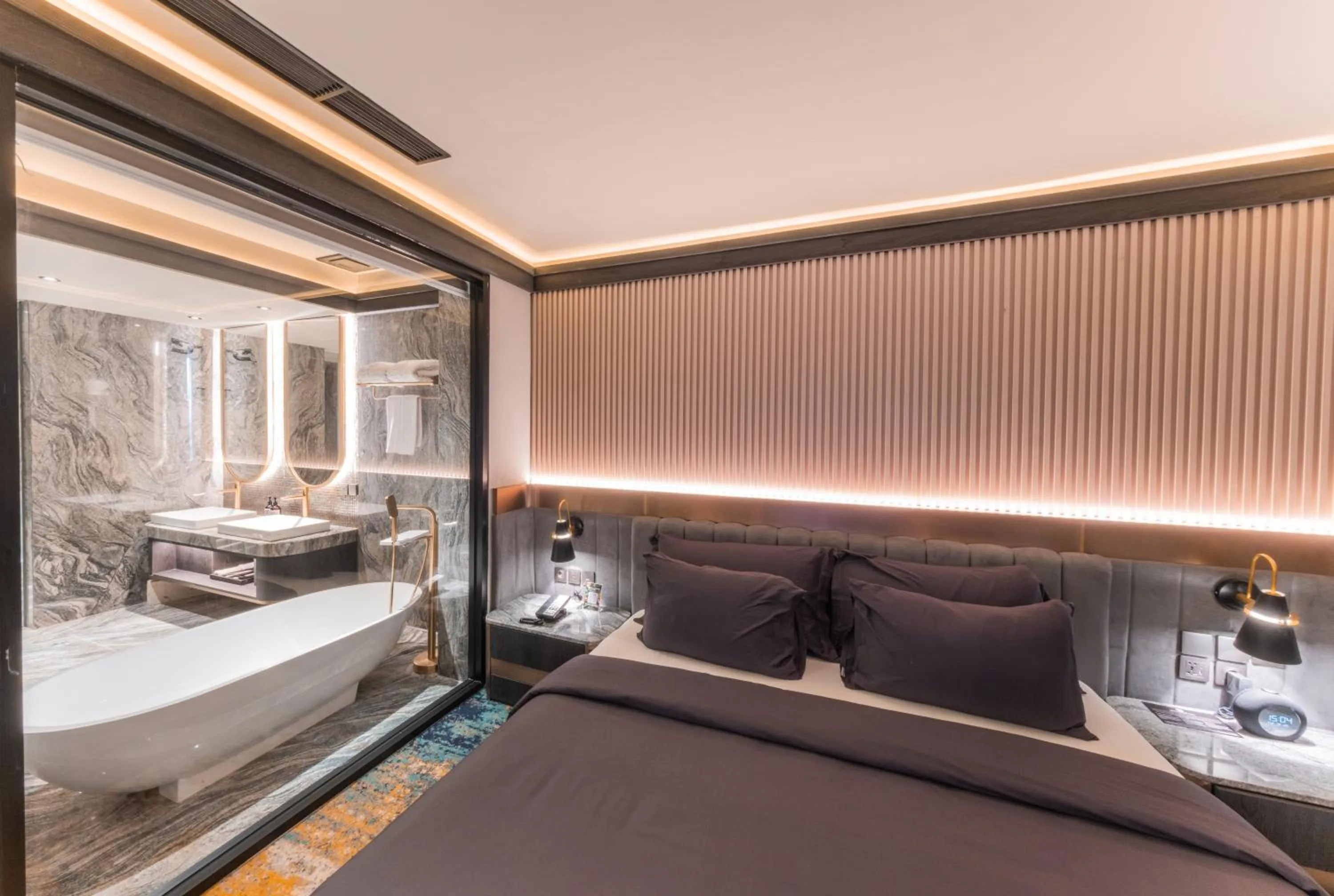 Bed in Pentacity Hotel Balikpapan