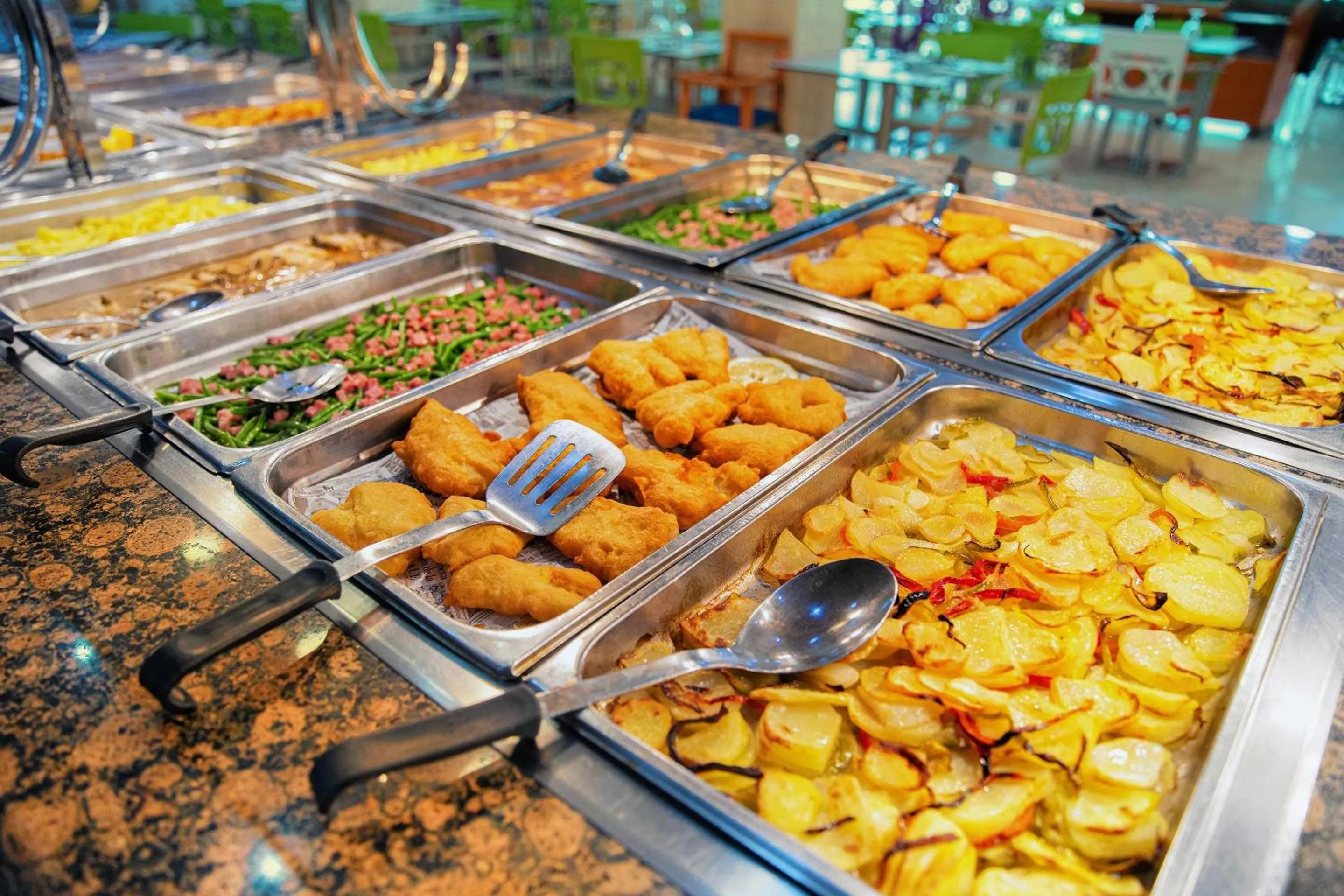 Restaurant/places to eat in Hotel Servigroup Pueblo Benidorm