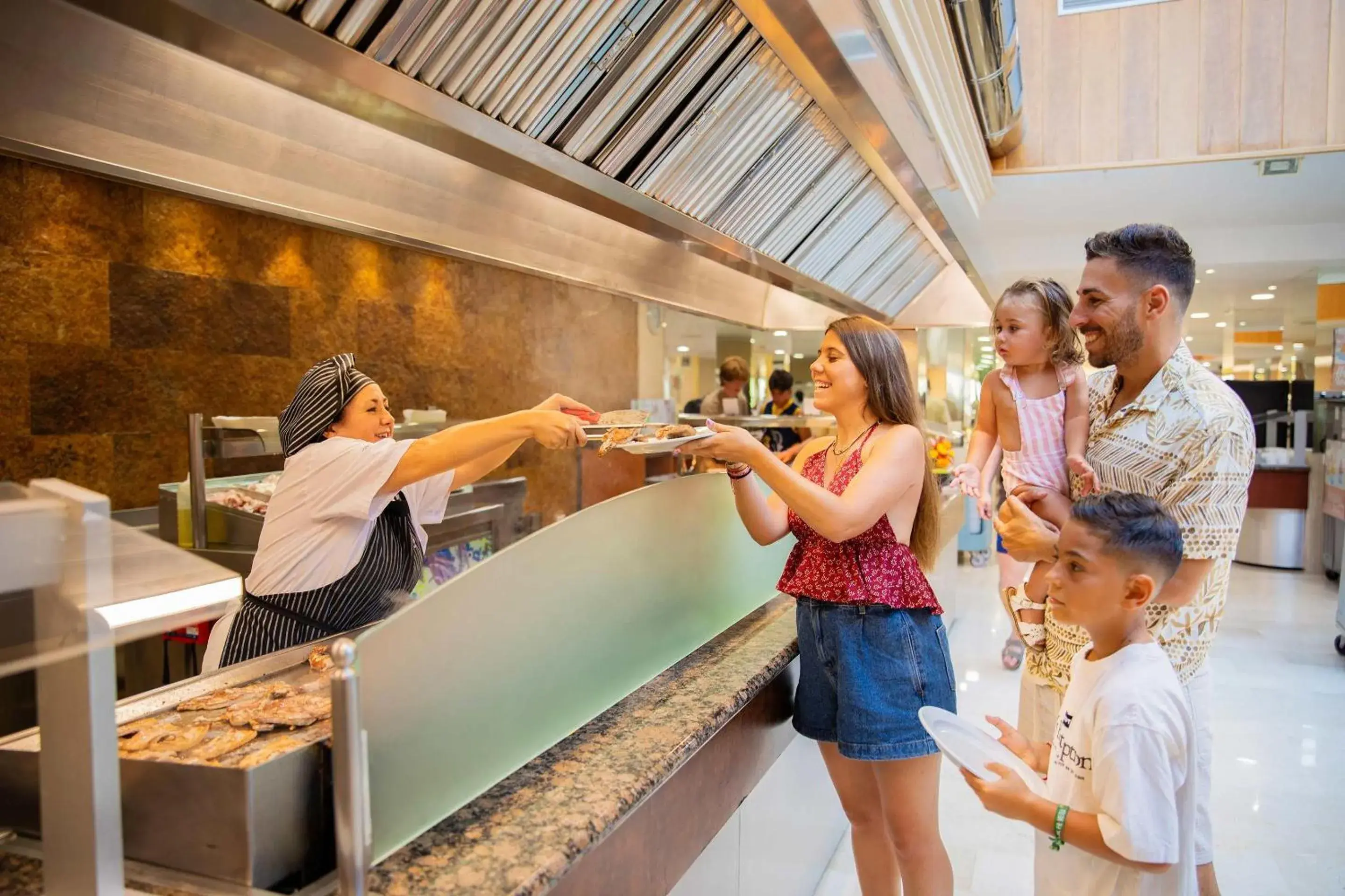 People in Hotel Servigroup Pueblo Benidorm People in Hotel Servigroup Pueblo Benidorm