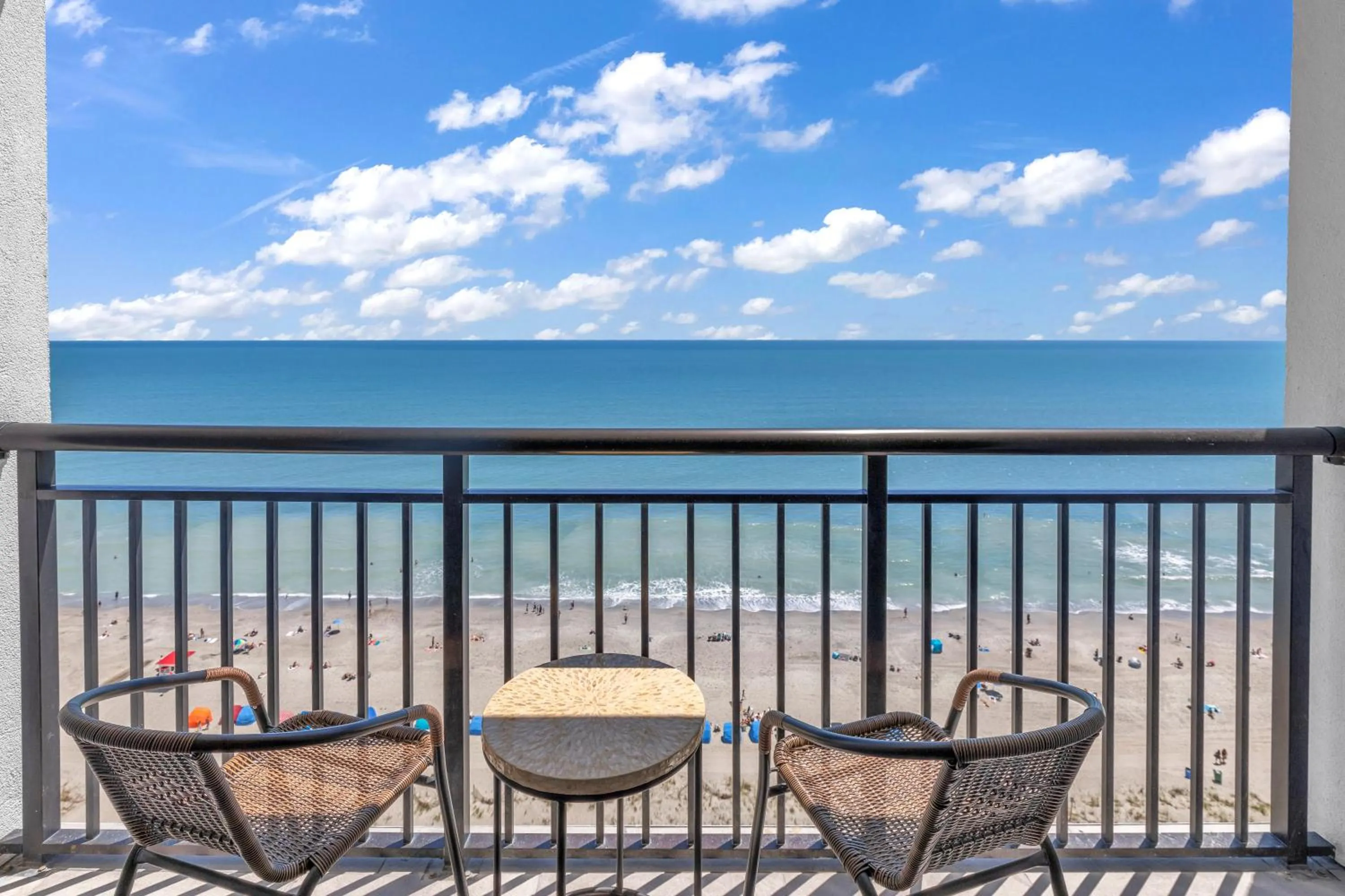Balcony/Terrace in Breakers Tower 1BR Oceanfront Condo