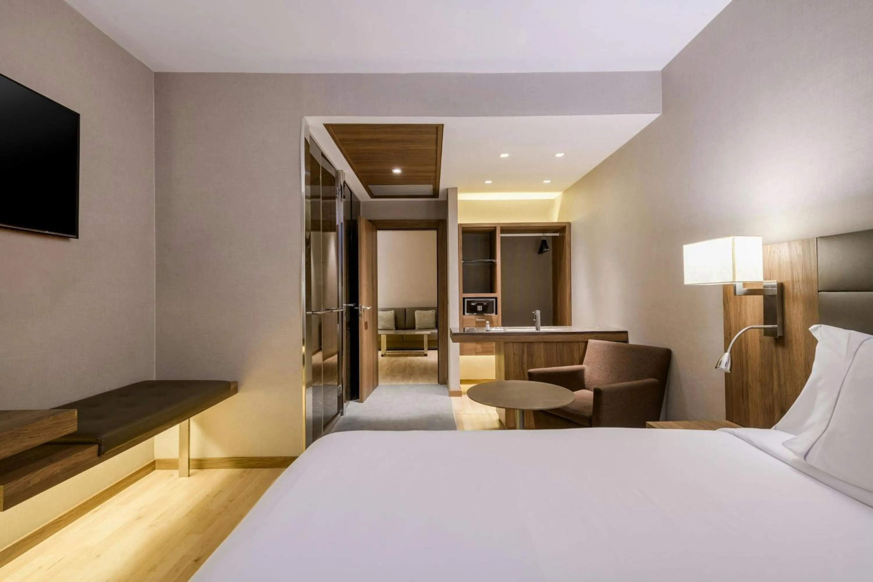 Photo of the whole room, Bed in AC Hotel La Finca by Marriott