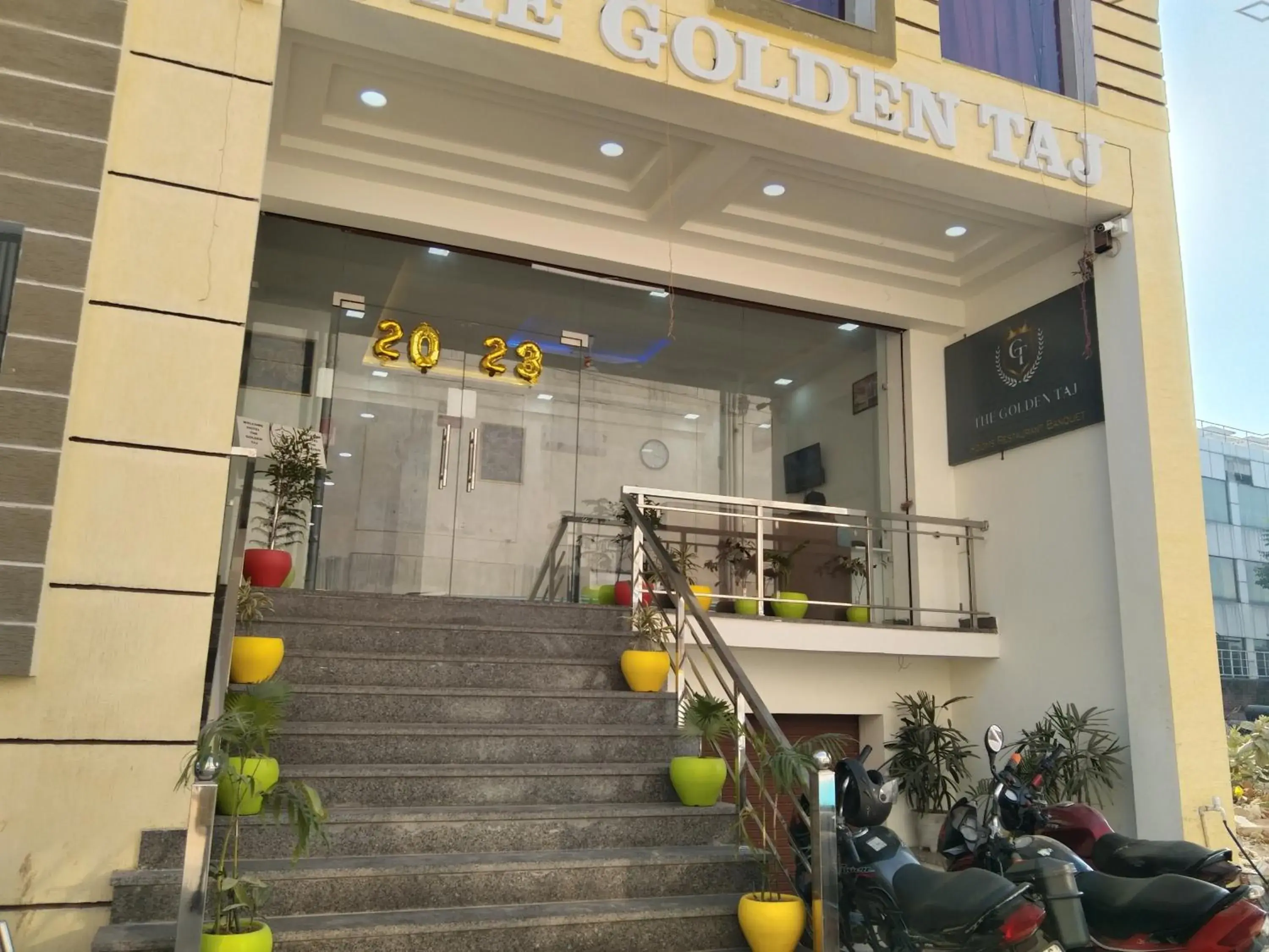 Facade/entrance in Hotel The Golden Taj By The Golden Taj group & Hotels Facade/entrance in Hotel The Golden Taj By The Golden Taj group & Hotels