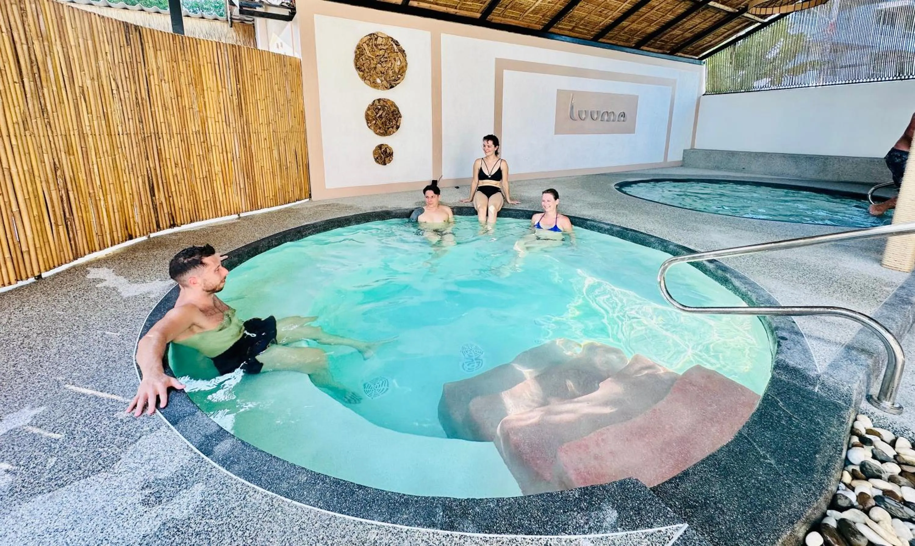 Sauna in Zibá Home Suites