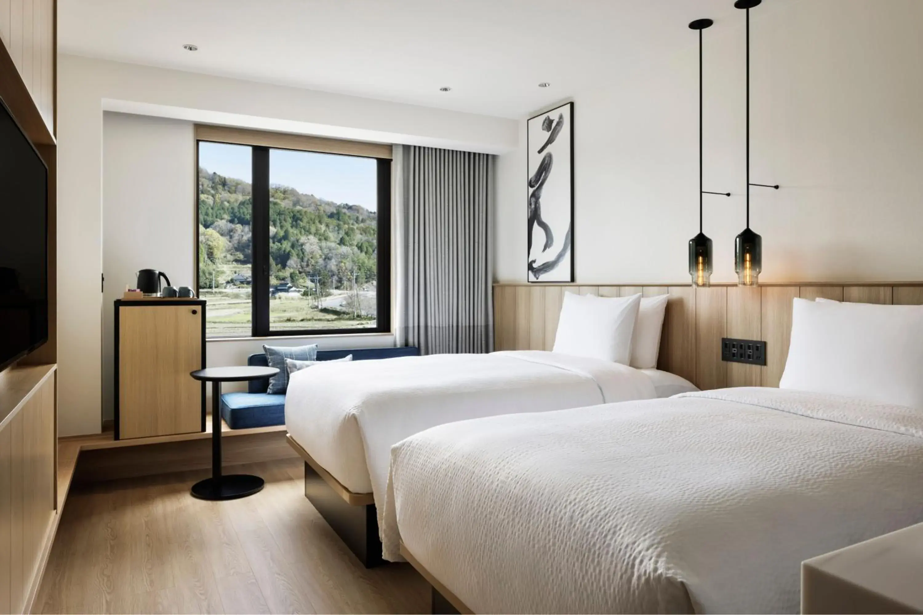 Standard Twin Room in Fairfield by Marriott Hiroshima Sera Standard Twin Room in Fairfield by Marriott Hiroshima Sera