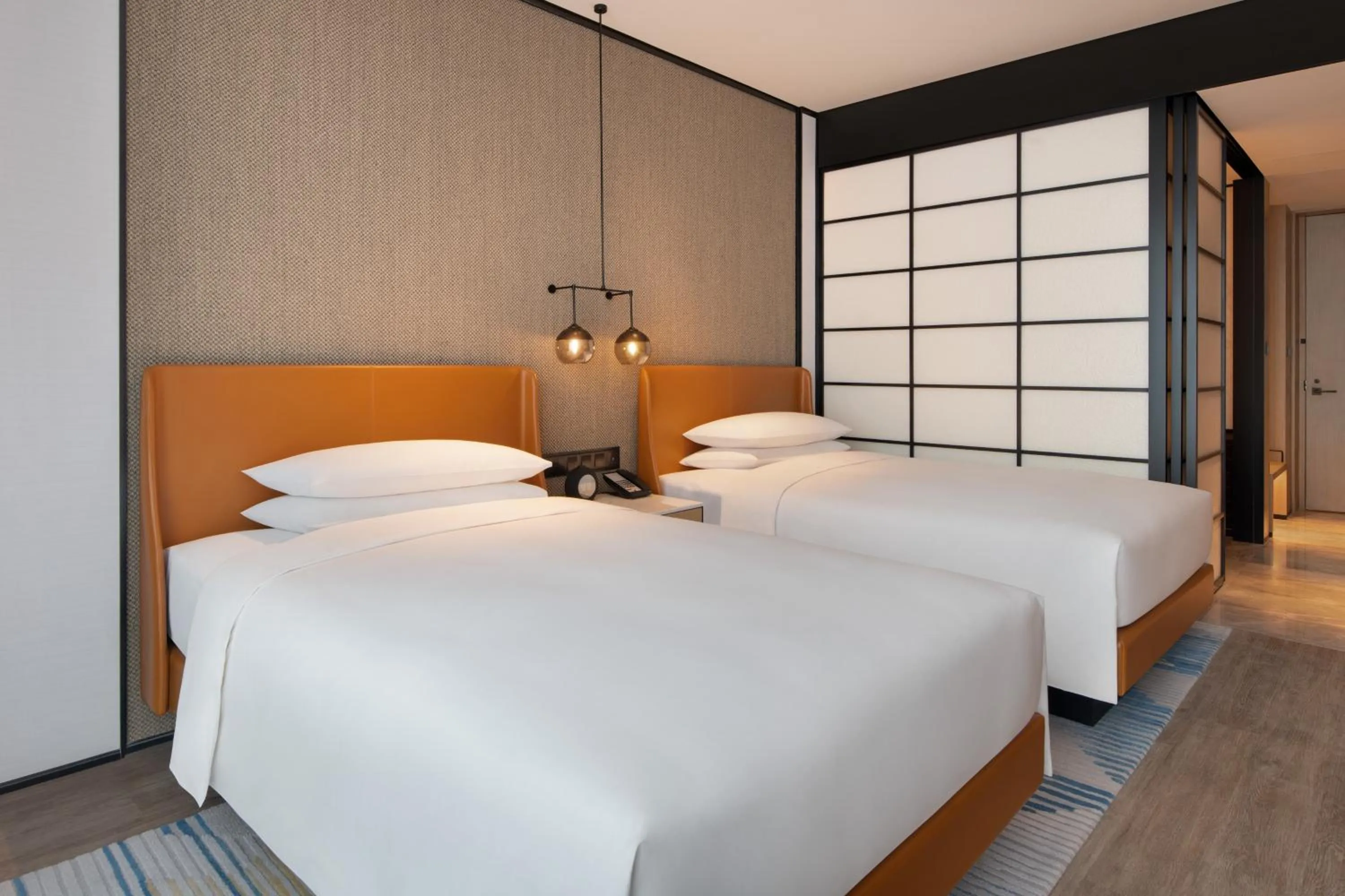 Bed in Sheraton Xi'an Chanba