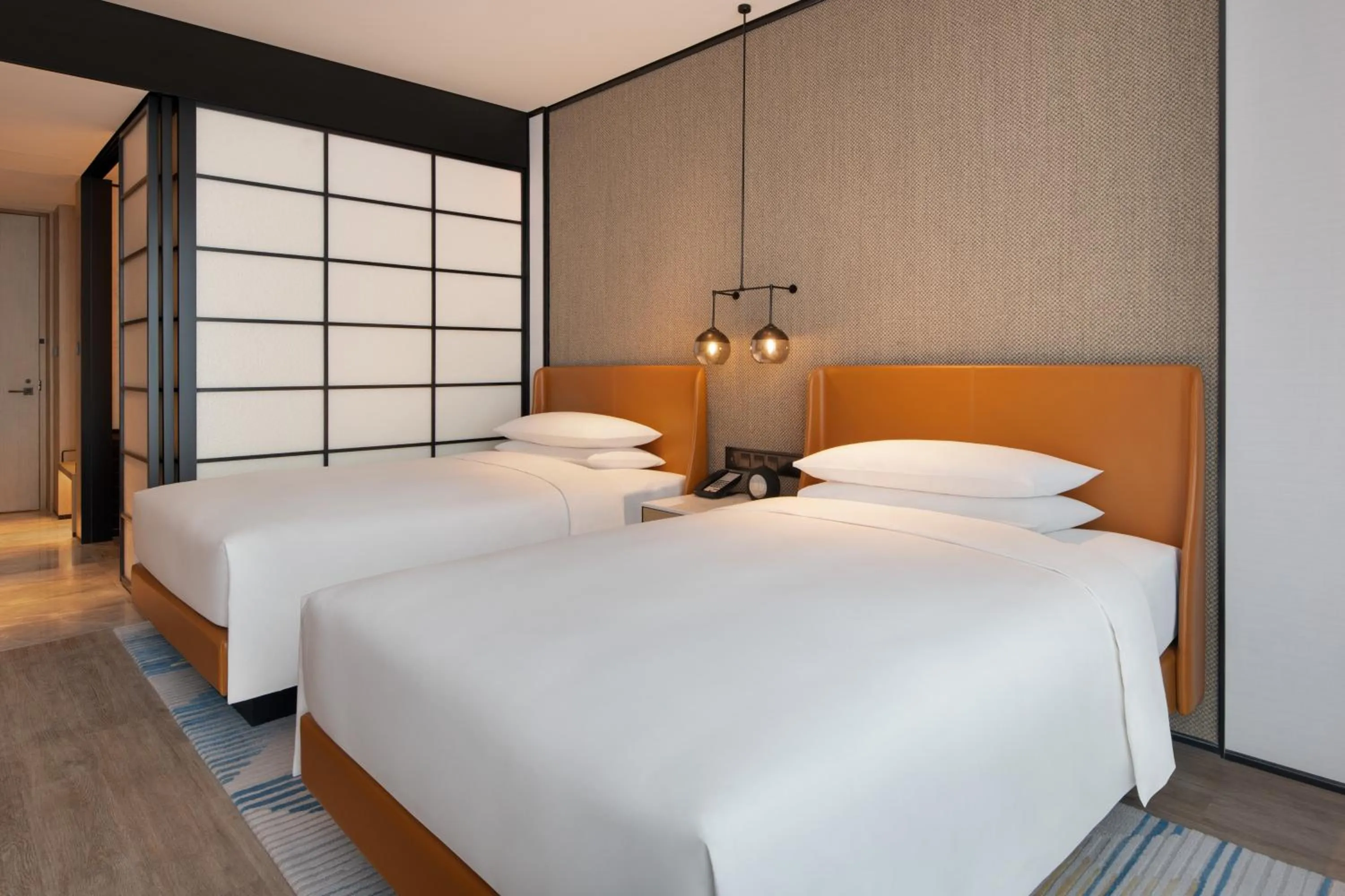 Bed in Sheraton Xi'an Chanba