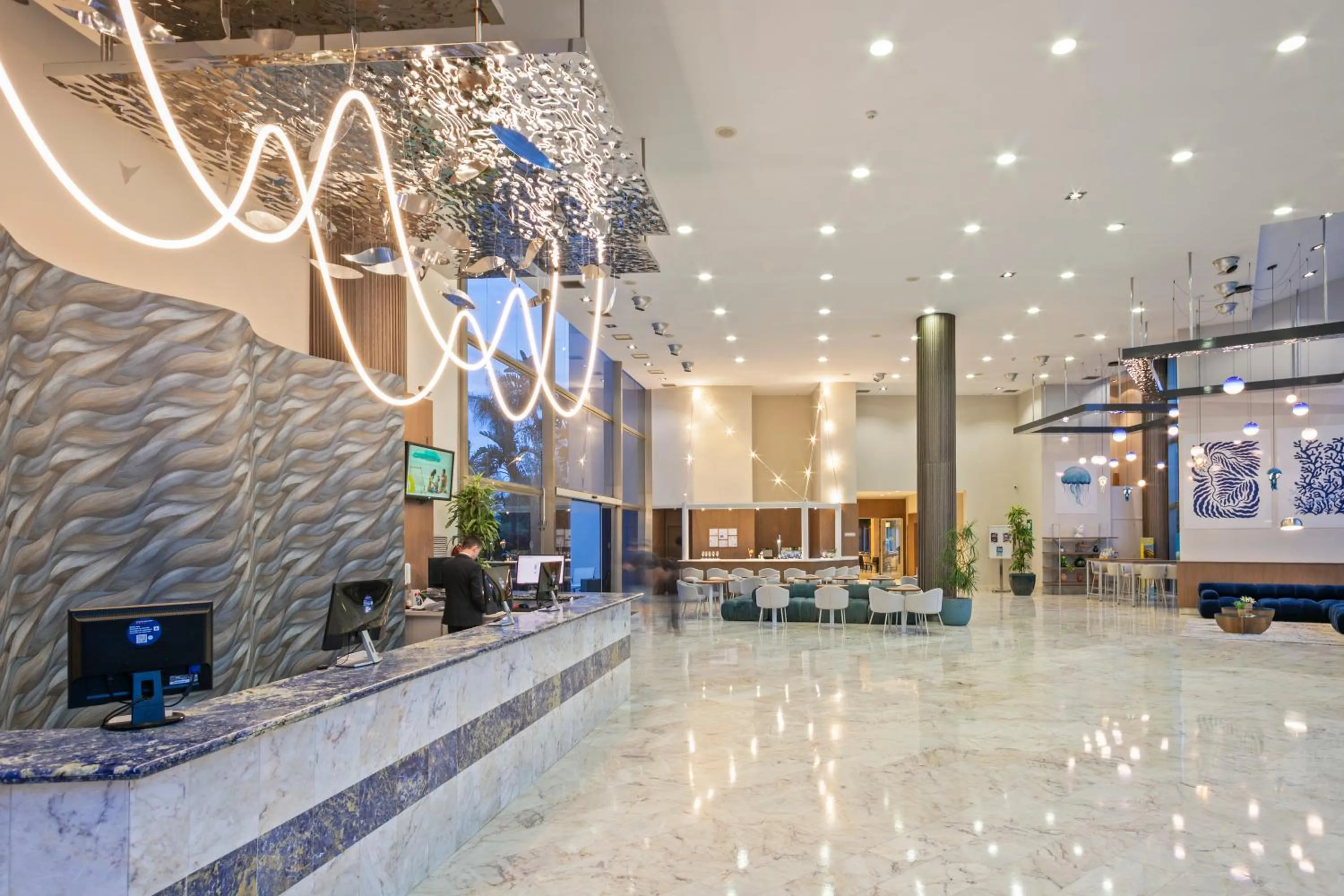 Lobby or reception in Sol Costa Daurada