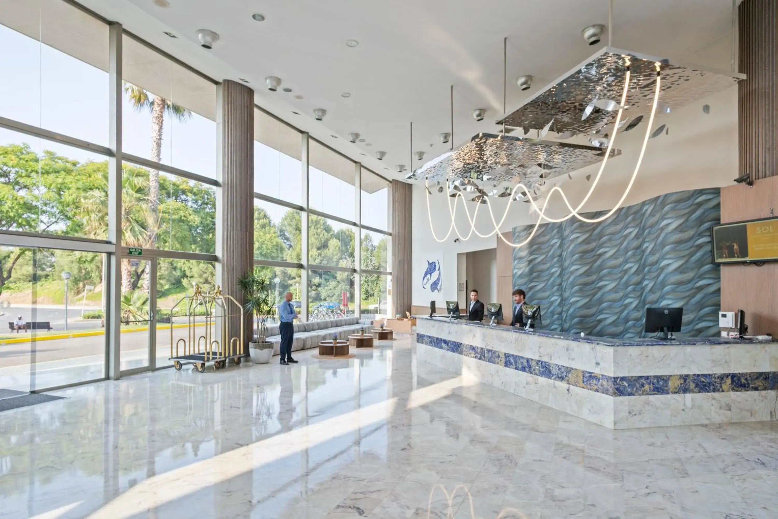 Lobby or reception in Sol Costa Daurada Lobby or reception in Sol Costa Daurada