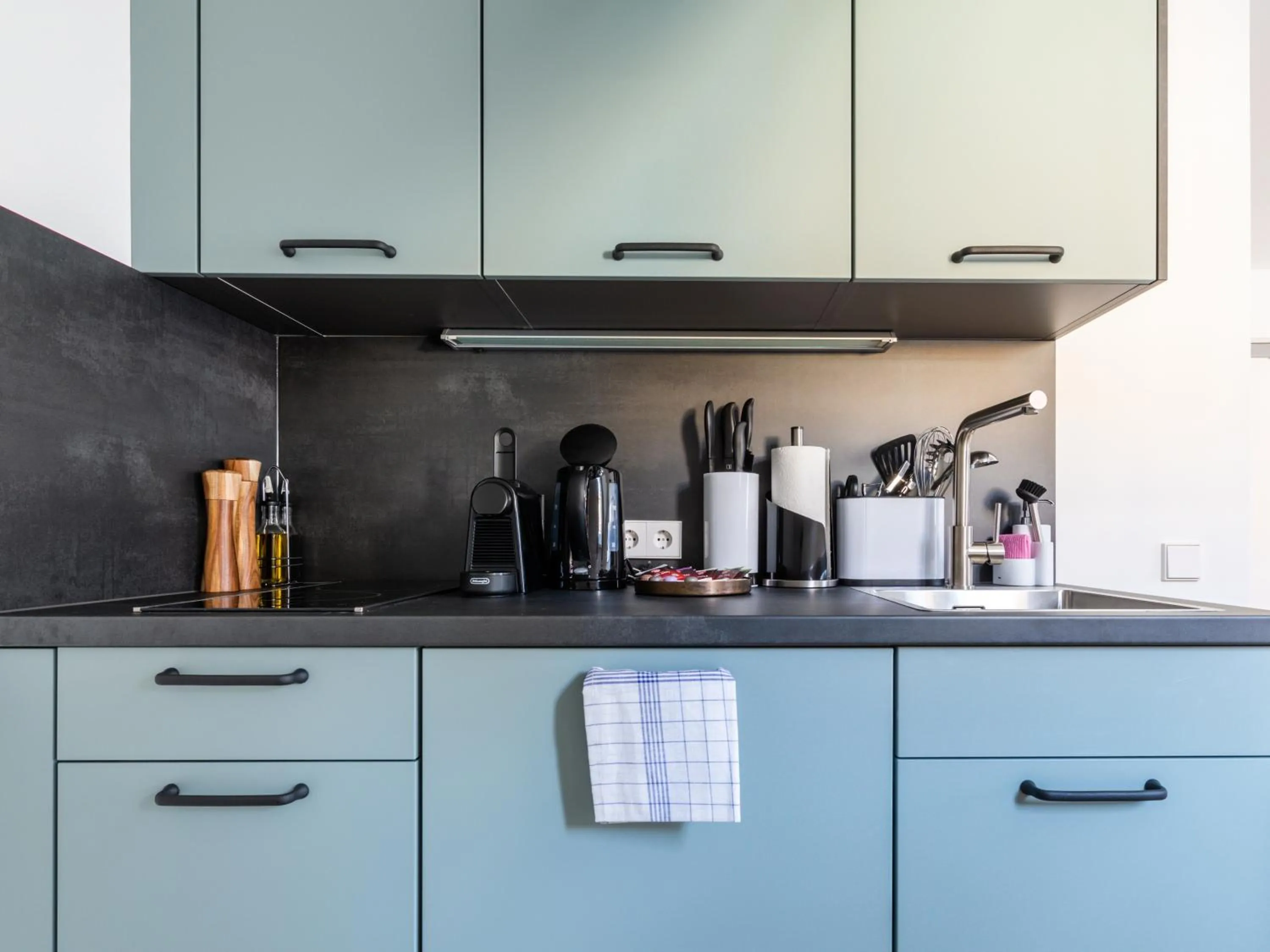 Coffee/tea facilities in Limehome Klagenfurt Goessgasse