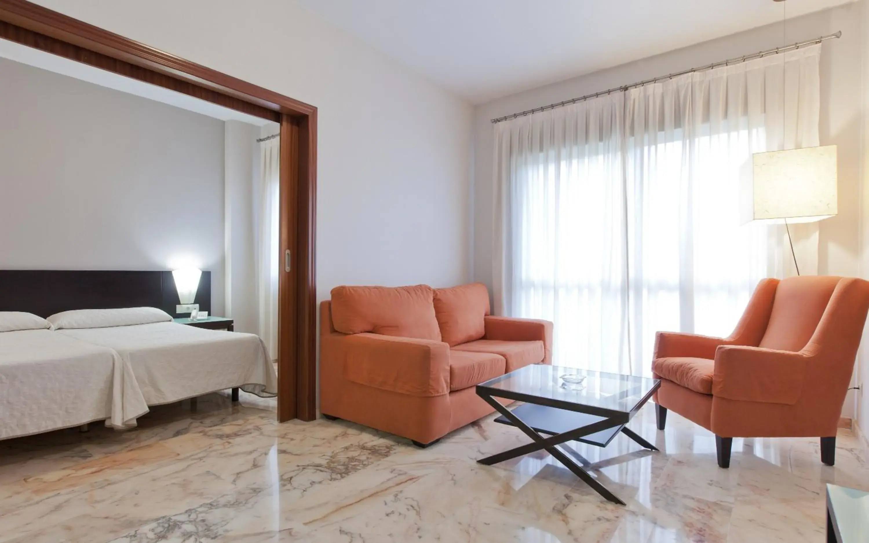 Photo of the whole room, Bed in Apartamentos Vértice Bib Rambla Photo of the whole room, Bed in Apartamentos Vértice Bib Rambla