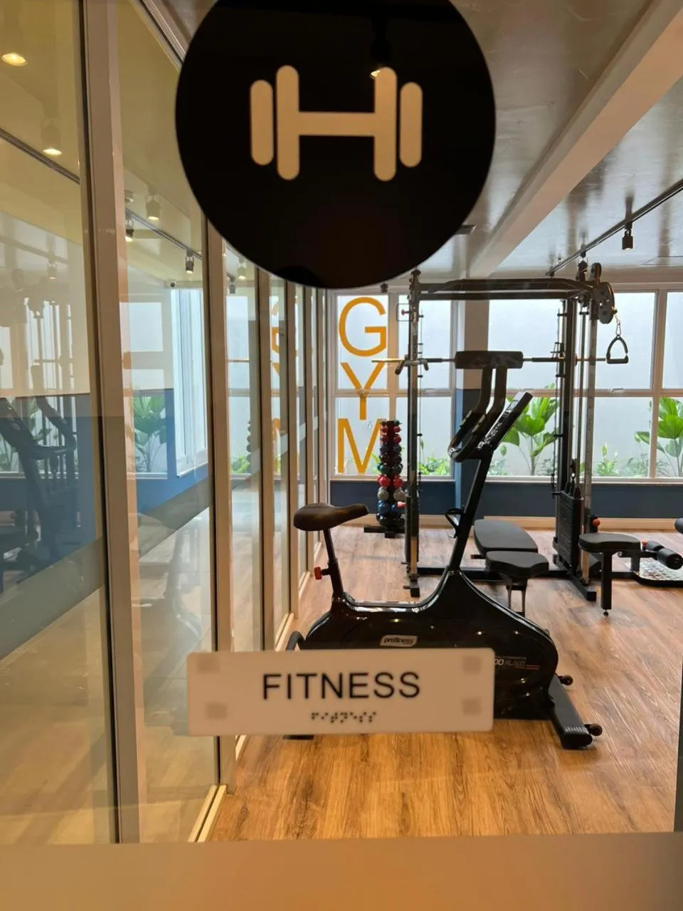 Fitness centre/facilities in ibis Styles Poços de Caldas