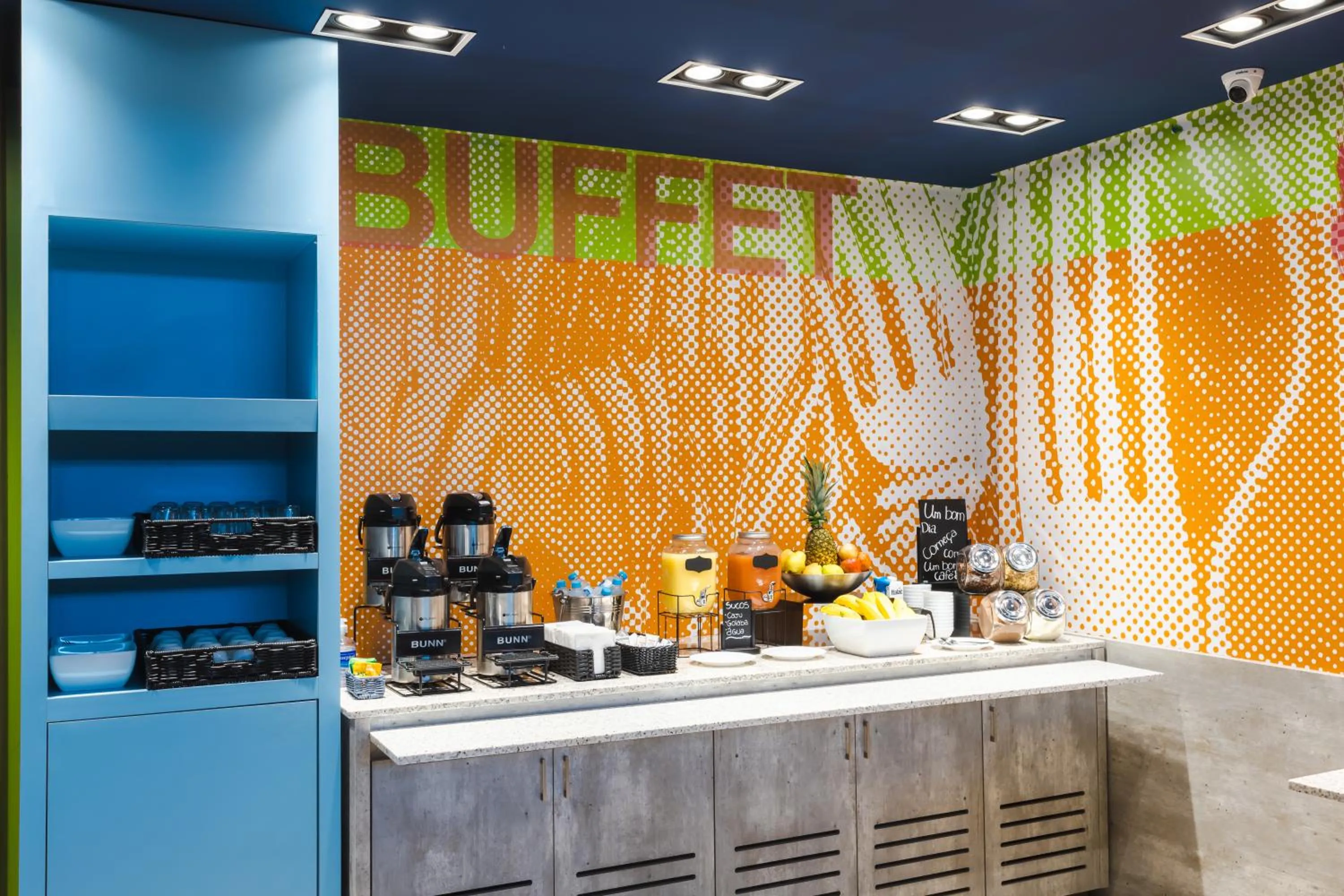 Buffet breakfast in ibis budget Pindamonhangaba