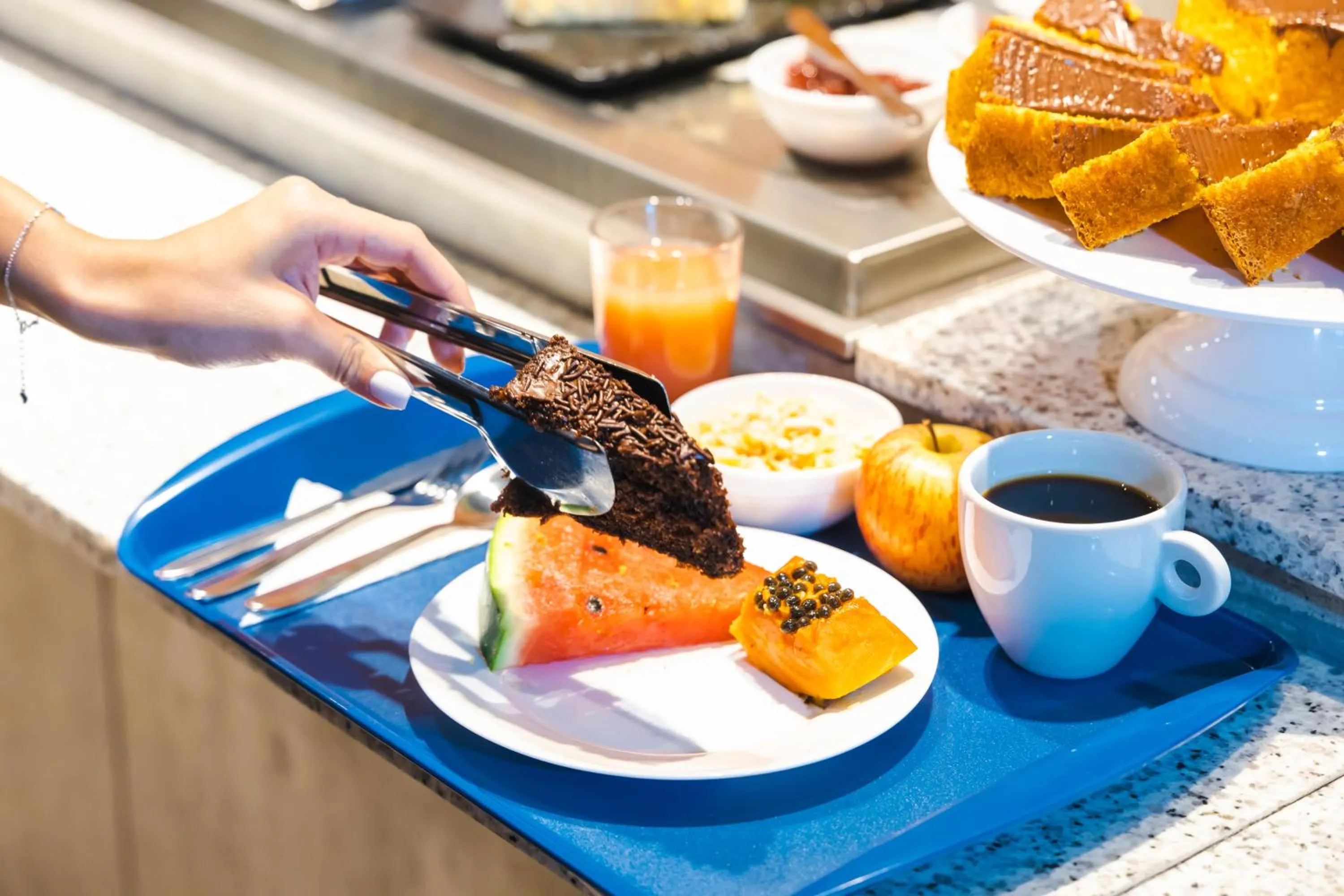 Breakfast in ibis budget Pindamonhangaba