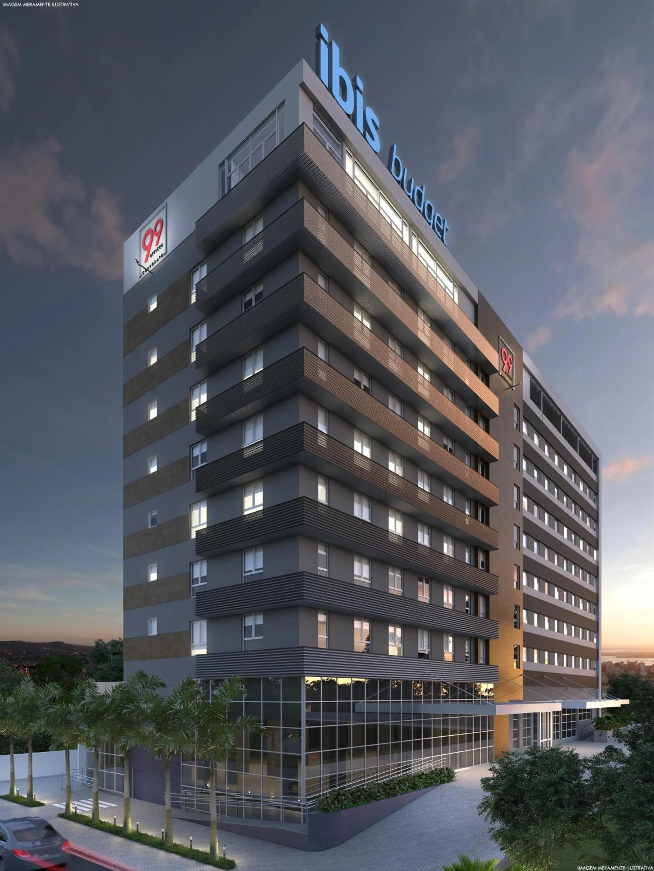 Property building in ibis budget Pindamonhangaba