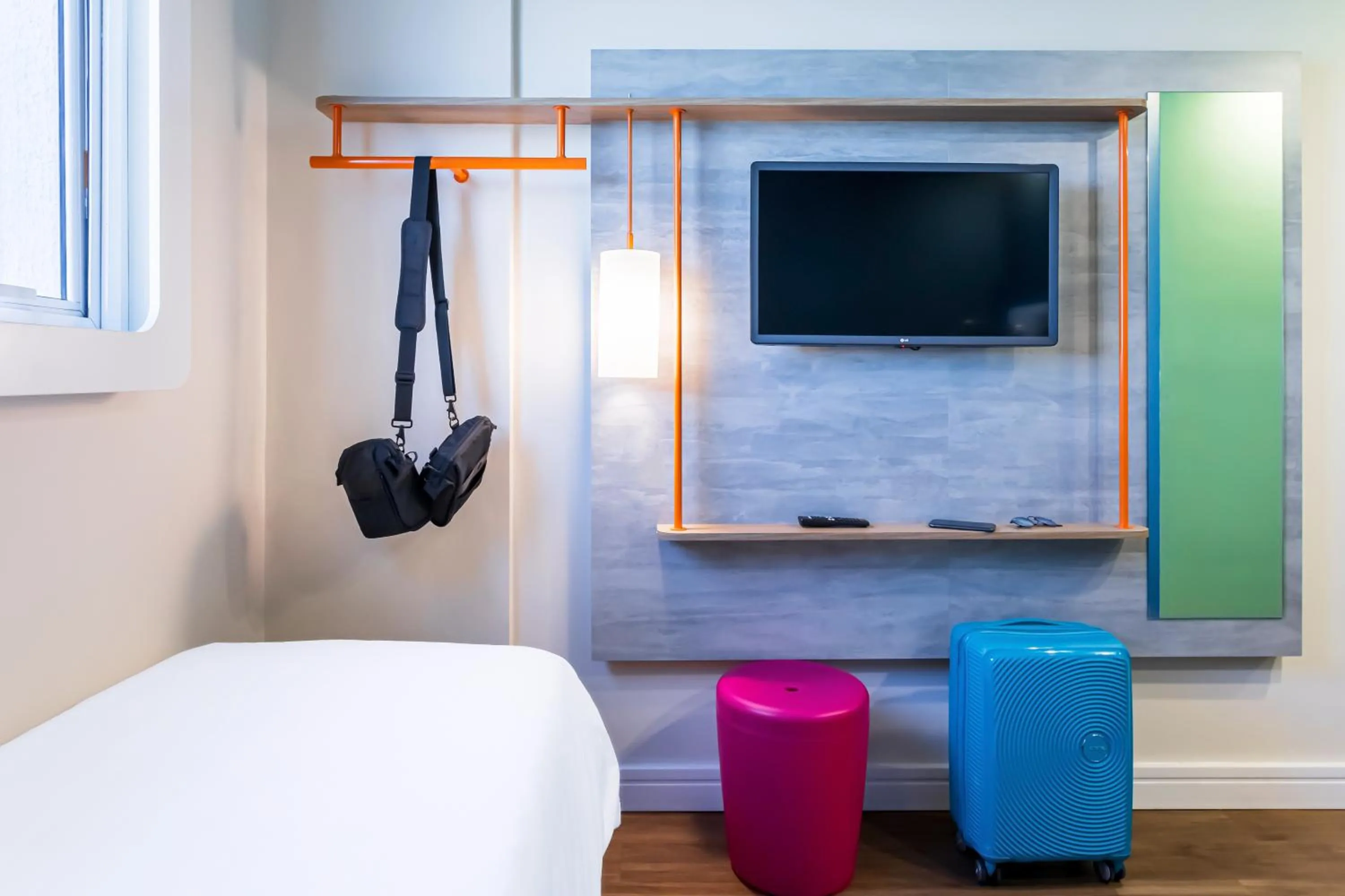 TV and multimedia, Bed in ibis budget Pindamonhangaba