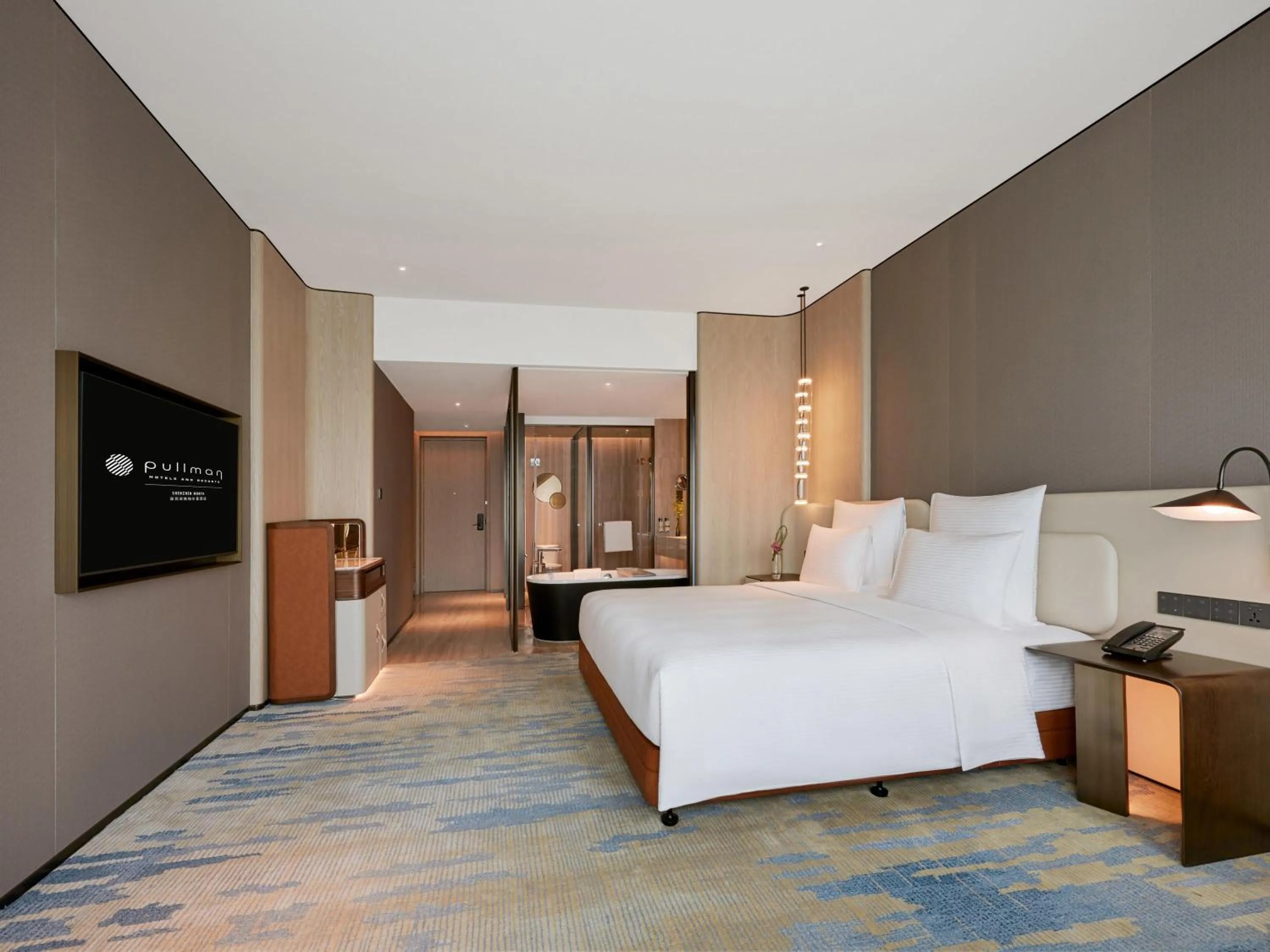 Bedroom, Bed in Pullman Shenzhen North