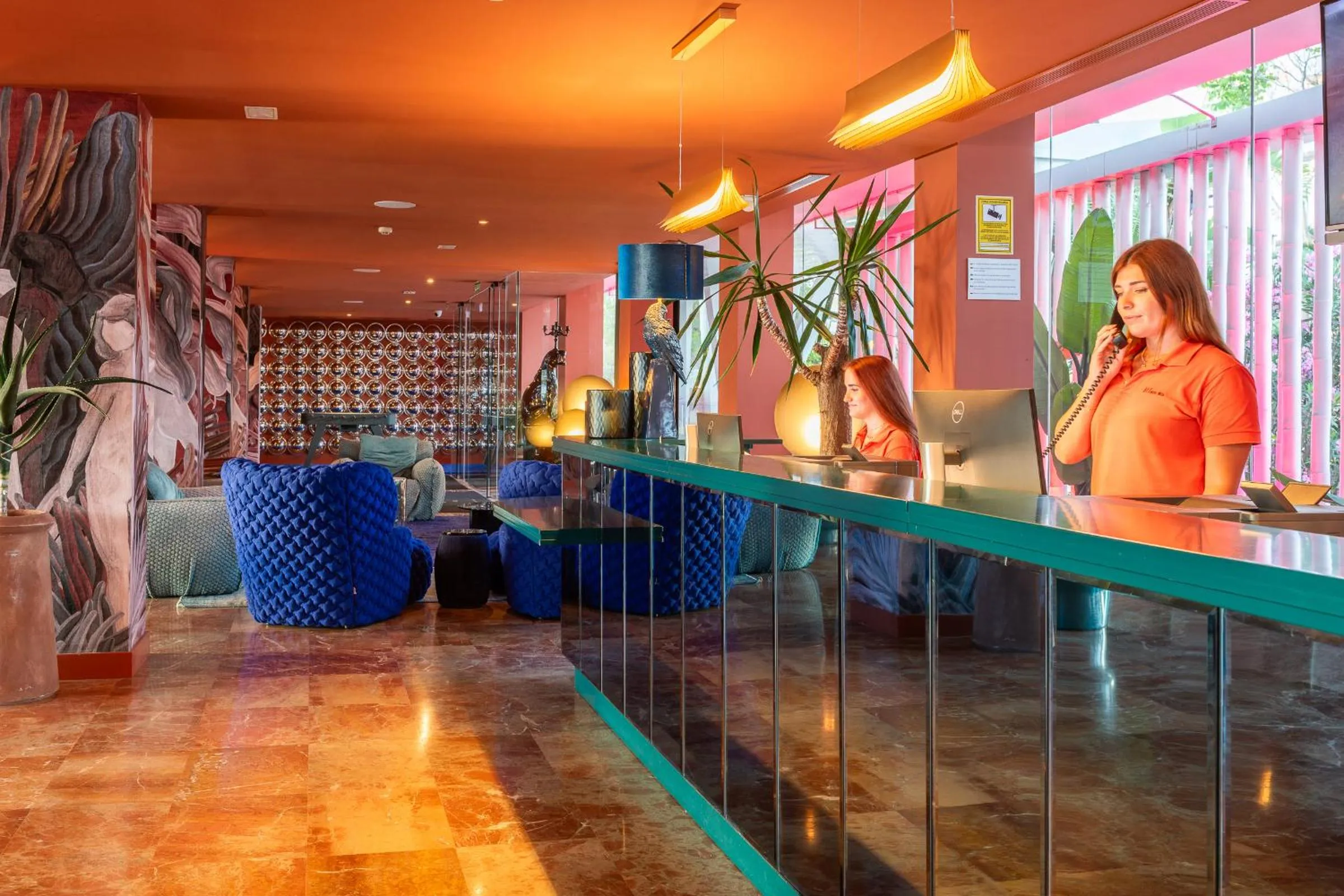 Lobby or reception in NYX Hotel Ibiza by Leonardo Hotels-Adults Only