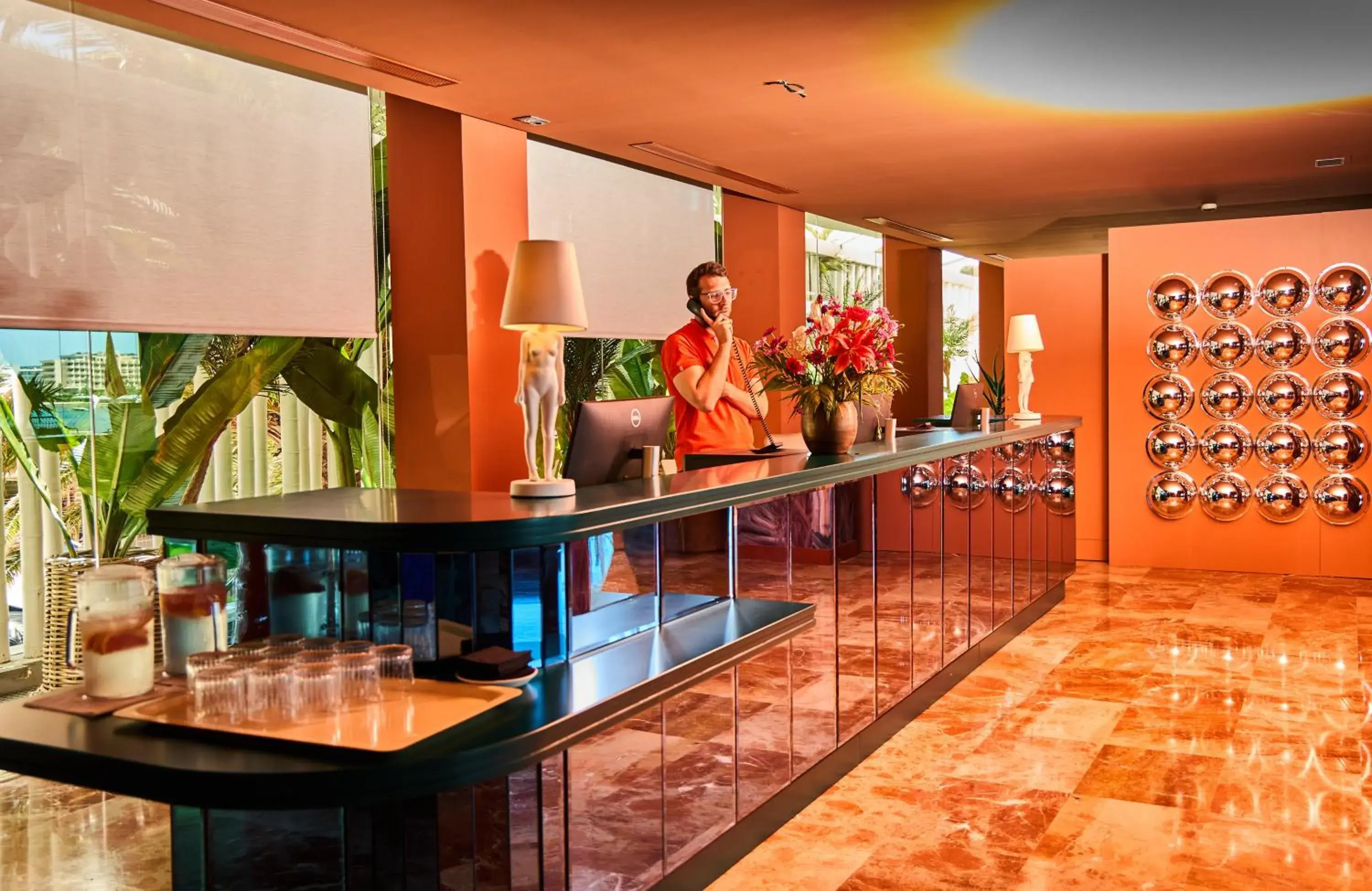 Lobby or reception in NYX Hotel Ibiza by Leonardo Hotels-Adults Only Lobby or reception in NYX Hotel Ibiza by Leonardo Hotels-Adults Only