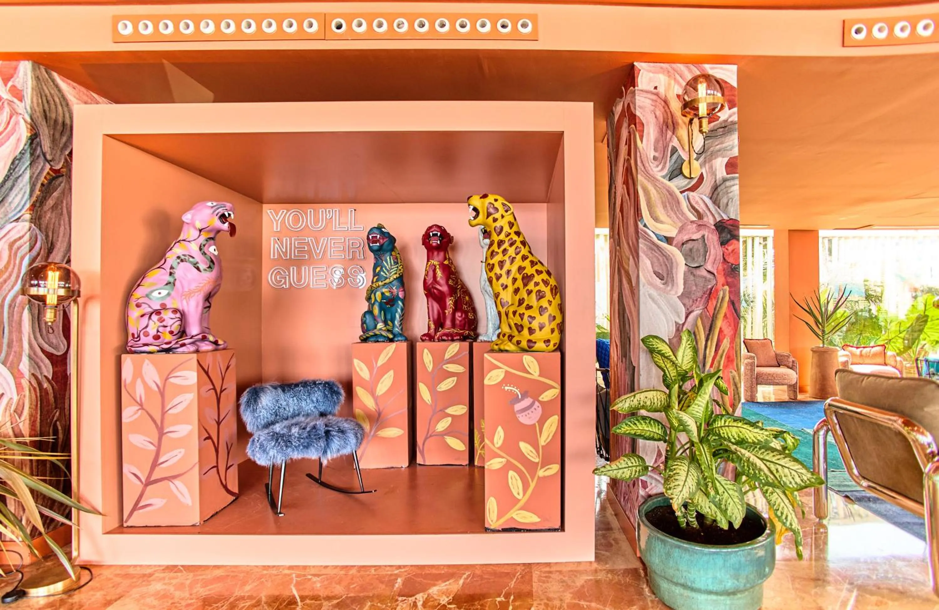 Seating area in NYX Hotel Ibiza by Leonardo Hotels-Adults Only